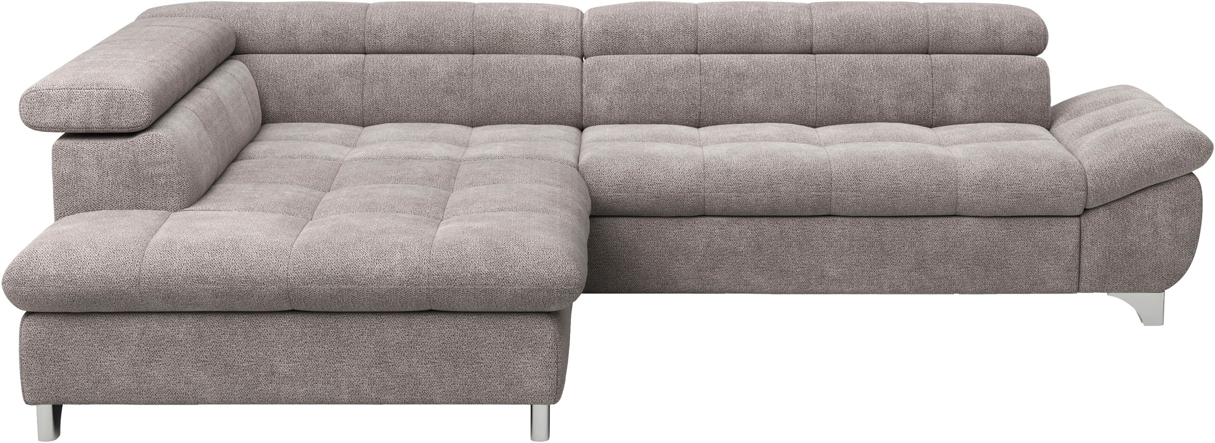 COTTA Ecksofa »Gemini L-Form«, mit Kopfteilverstellung, wahlweise mit Bettfunktion
