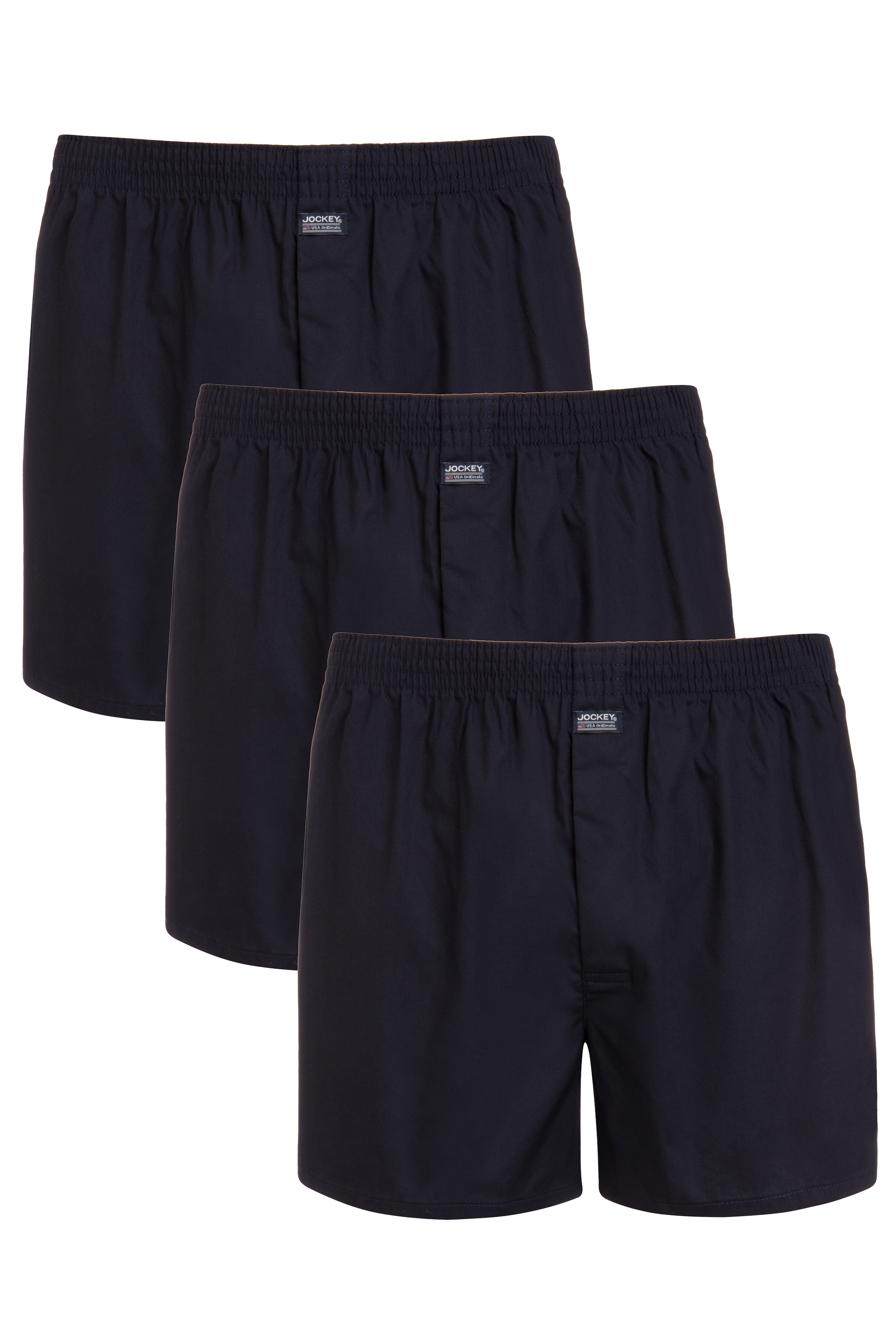 Jockey Webboxer »Everyday« 3er Pack, Eingriff mit Knopfverschluß, mittlere günstig online kaufen