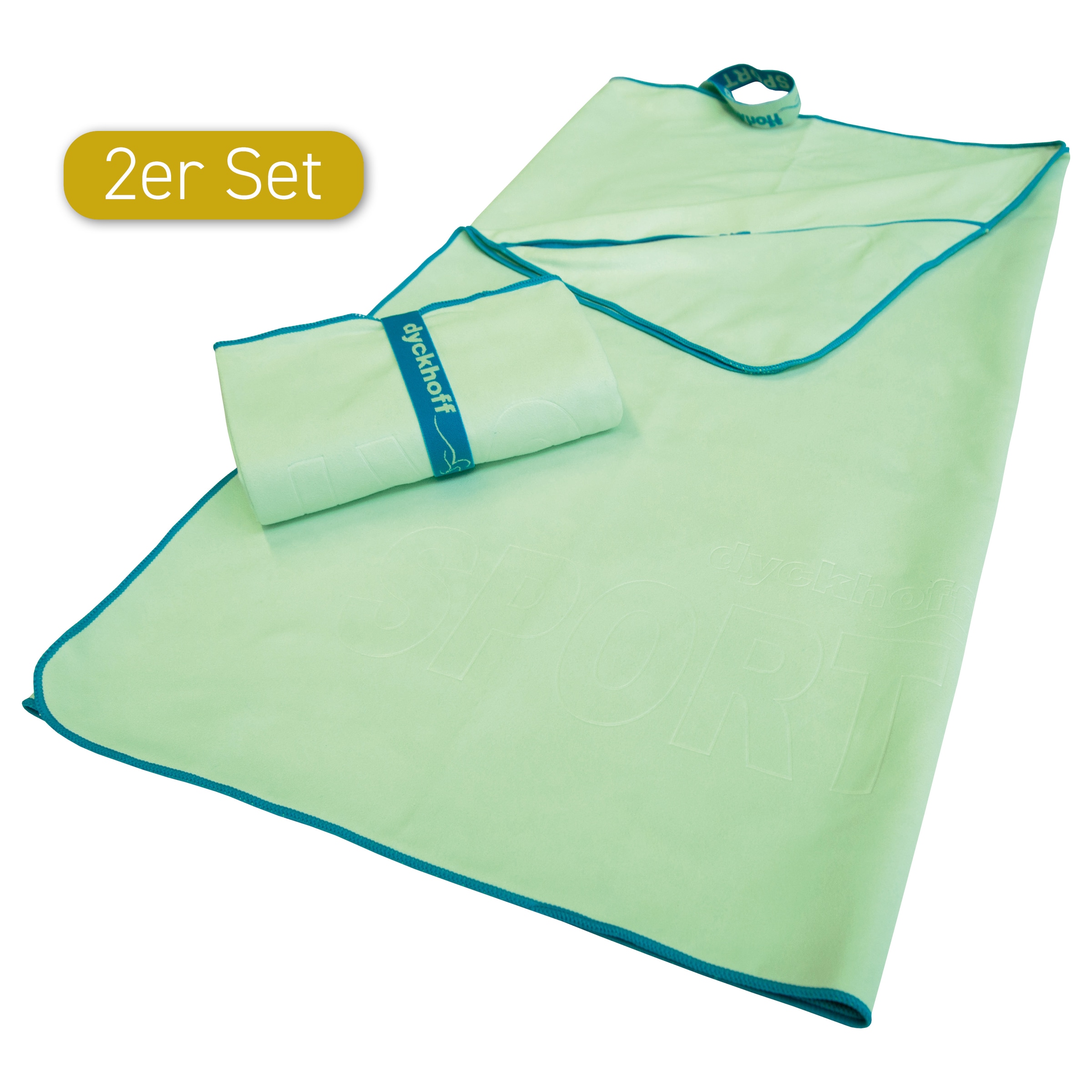 Dyckhoff Sporthandtuch »Mikrofaser Sporttuch«, (2 St.), auch als 2er Set er günstig online kaufen