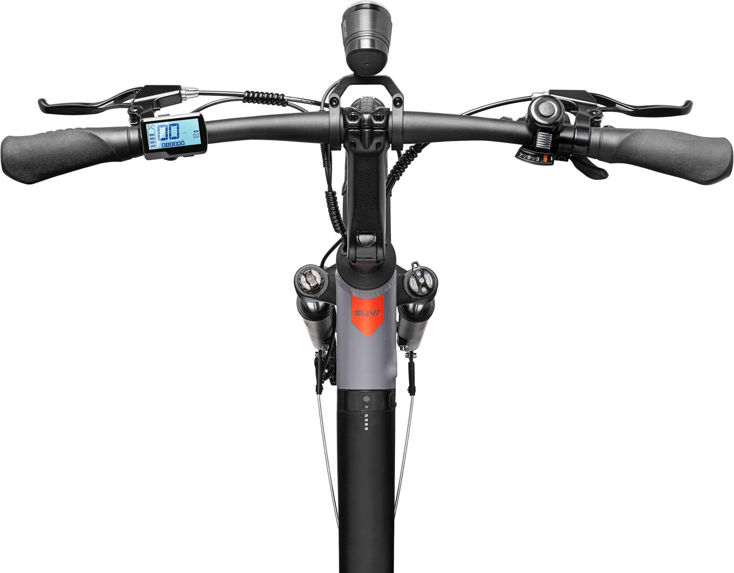 Telefunken E-Bike »E-City SUV300«, 7 Gang, Shimano, Tourney, Heckmotor 250 W, Pedelec, Elektrofahrrad, Damen u. Herren, innerhalb StVZO, 27,5 Zoll