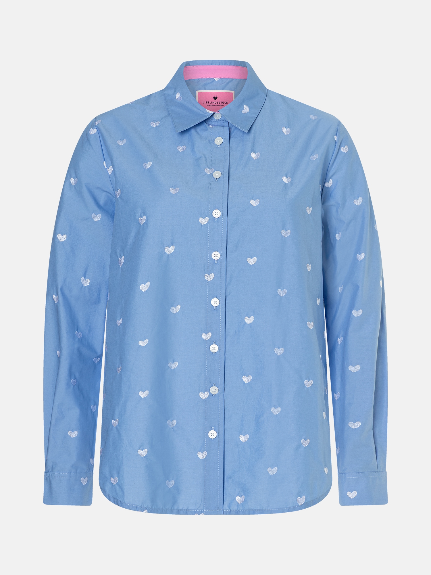 Lieblingsstück Hemdbluse »RadunaL« mit verspielter Stickerei