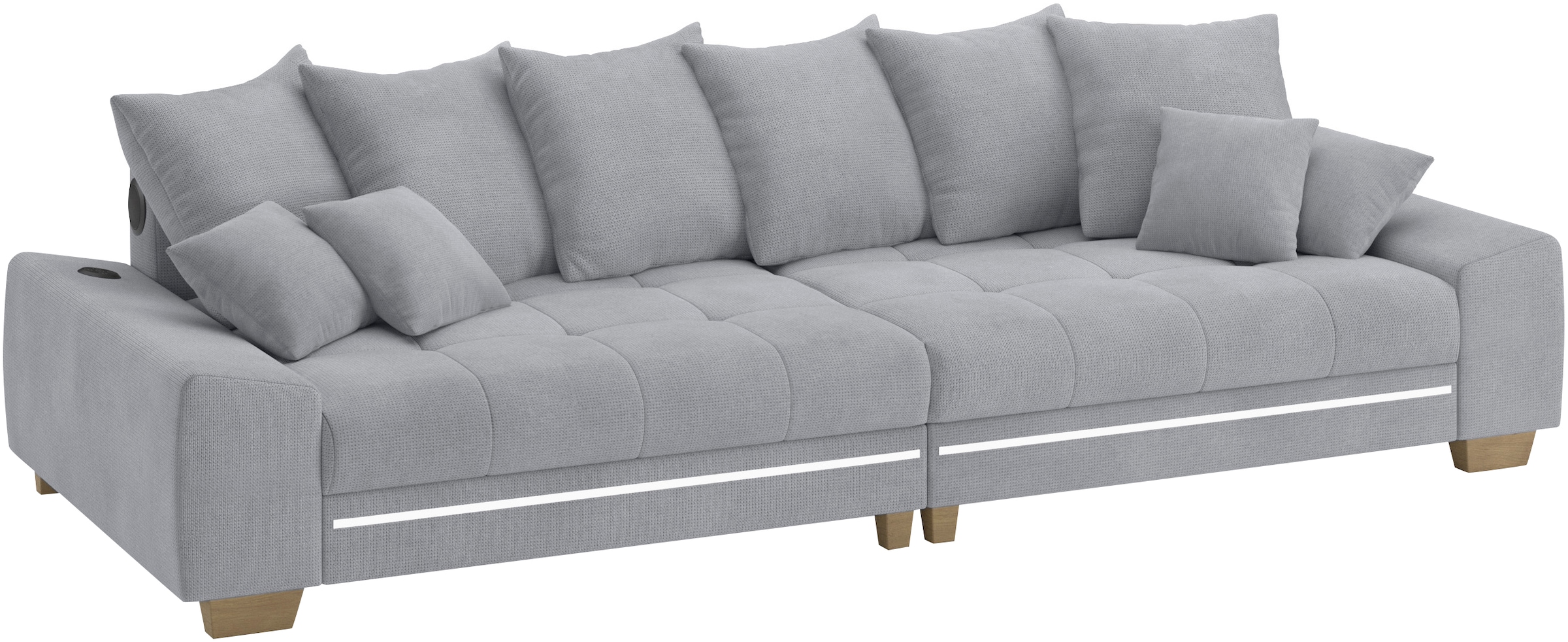 Mr. Couch Big-Sofa »Nikita II« RGB-LED, Bluetooth-Soundsystem, wahlweise mi günstig online kaufen