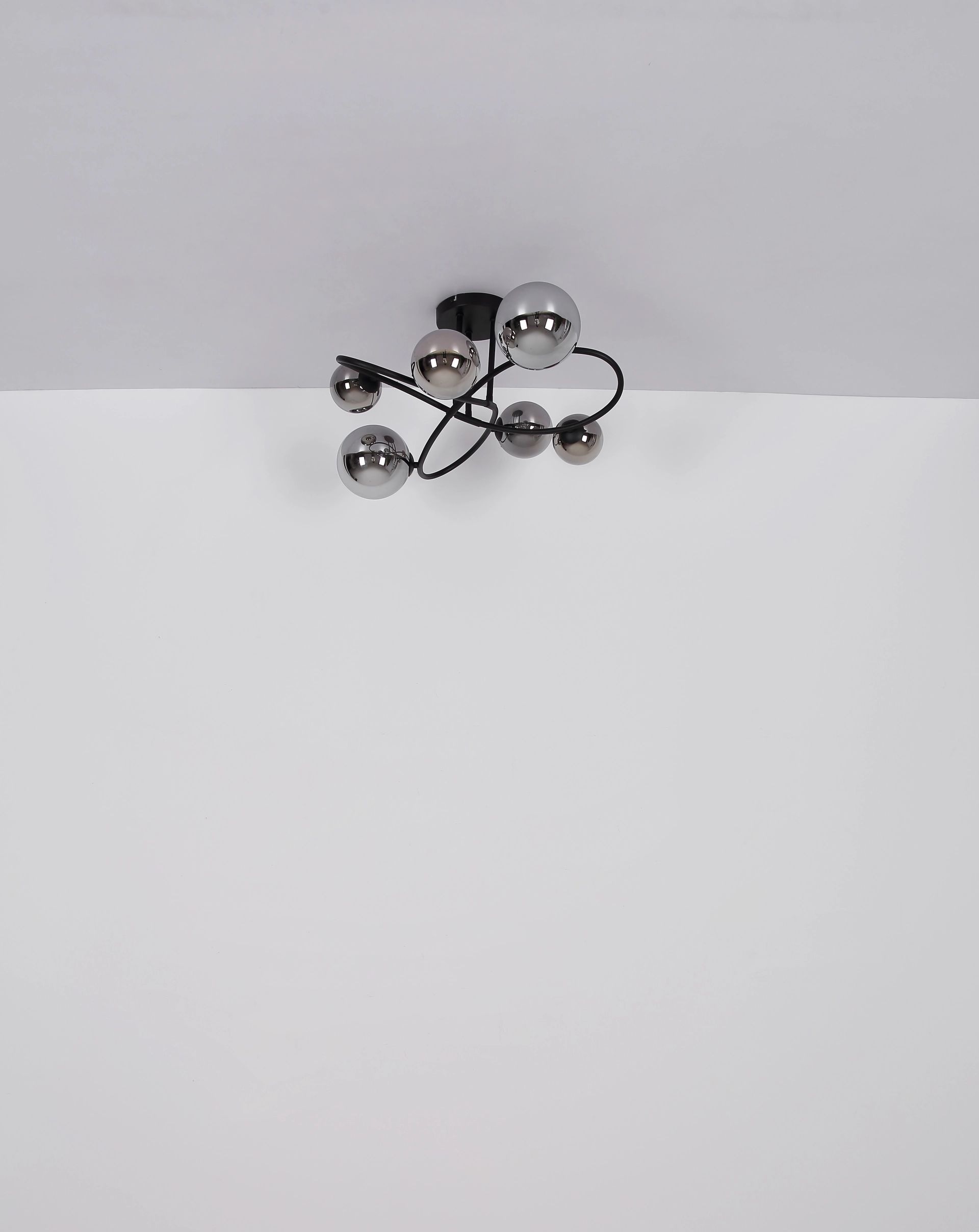 GLOBO LIGHTING Deckenleuchte »RIHA«, Leuchtmittel G9 | LED wechselbar, Glas rauchfarben
