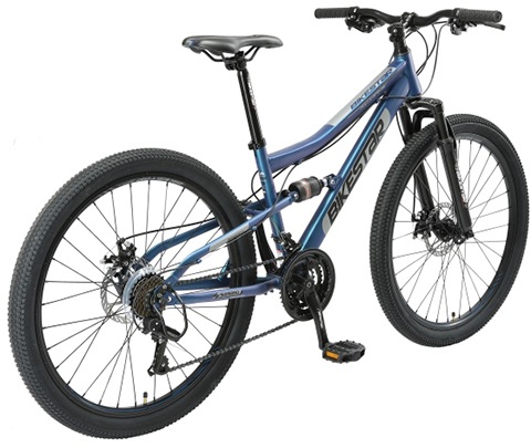 Bikestar Mountainbike 21 Gang Shimano RD-TY300 Schaltwerk Kettenschaltung für Damen und Herren, Kettenschaltung