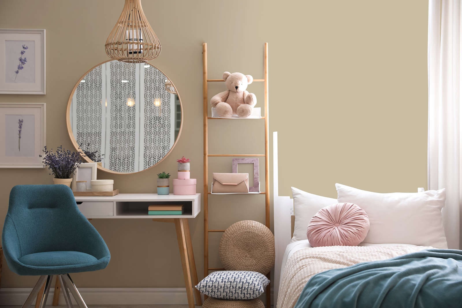 A.S. Création Wandfarbe »Premium Innenwandfarbe PURO Tuchmatt gentle lime« ideal für Wohnzimmer, Schlafzimmer, Flur und Küche, Farbwelt Grün