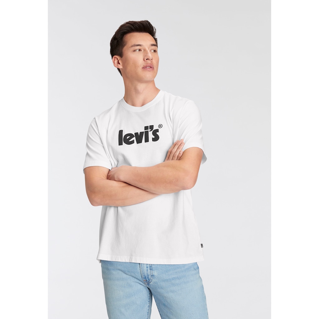 Levi's® T-Shirt »LE SS RELAXED FIT TEE«, mit Logodruck