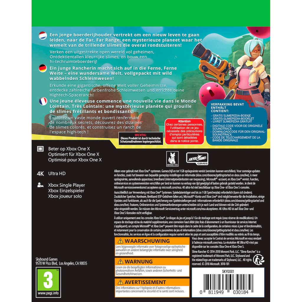 Skybound Games Spielesoftware »Slime Rancher«, Xbox One