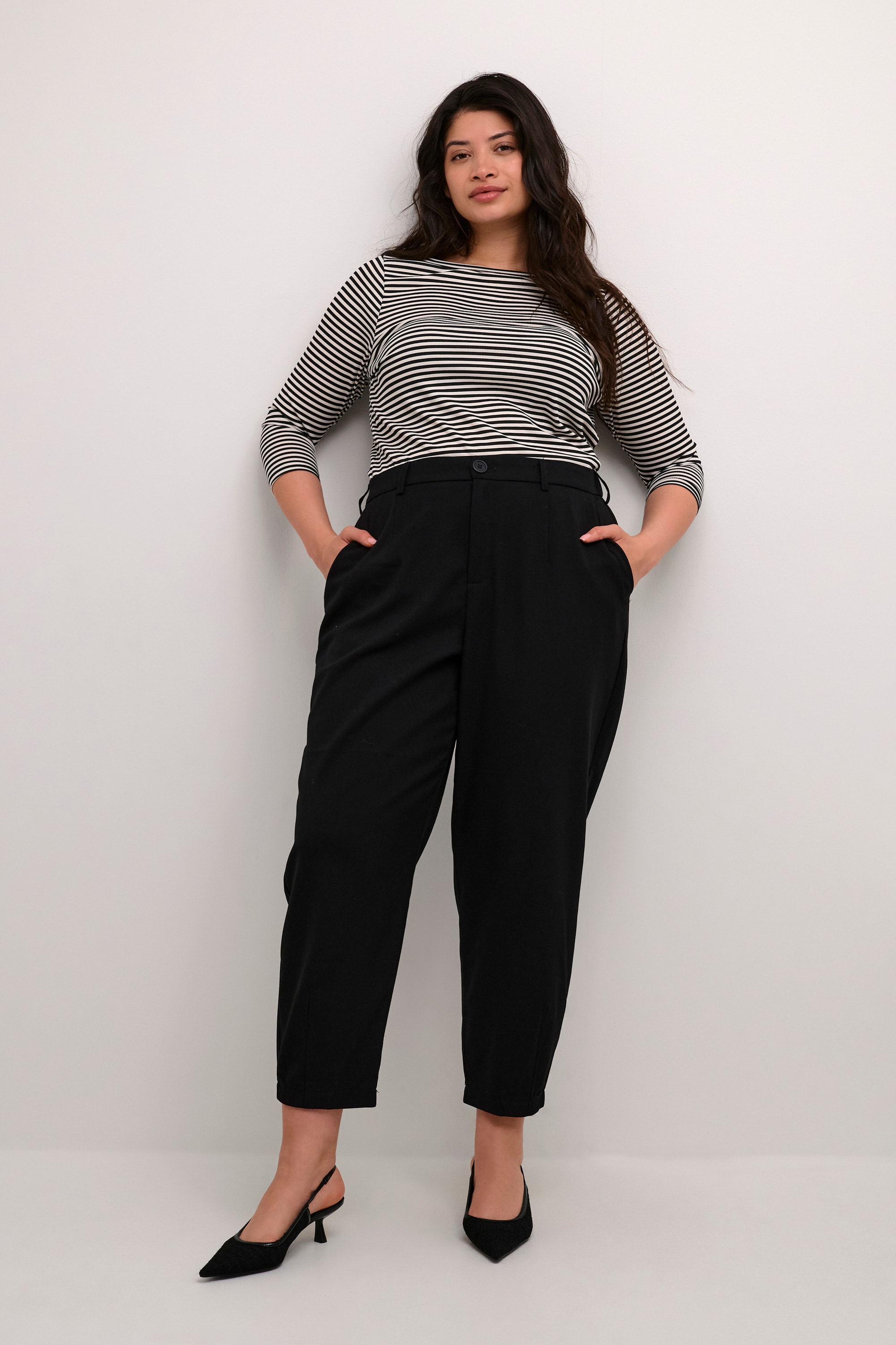 KAFFE Curve Marlene-Hose »Damen Hose KCmerla«