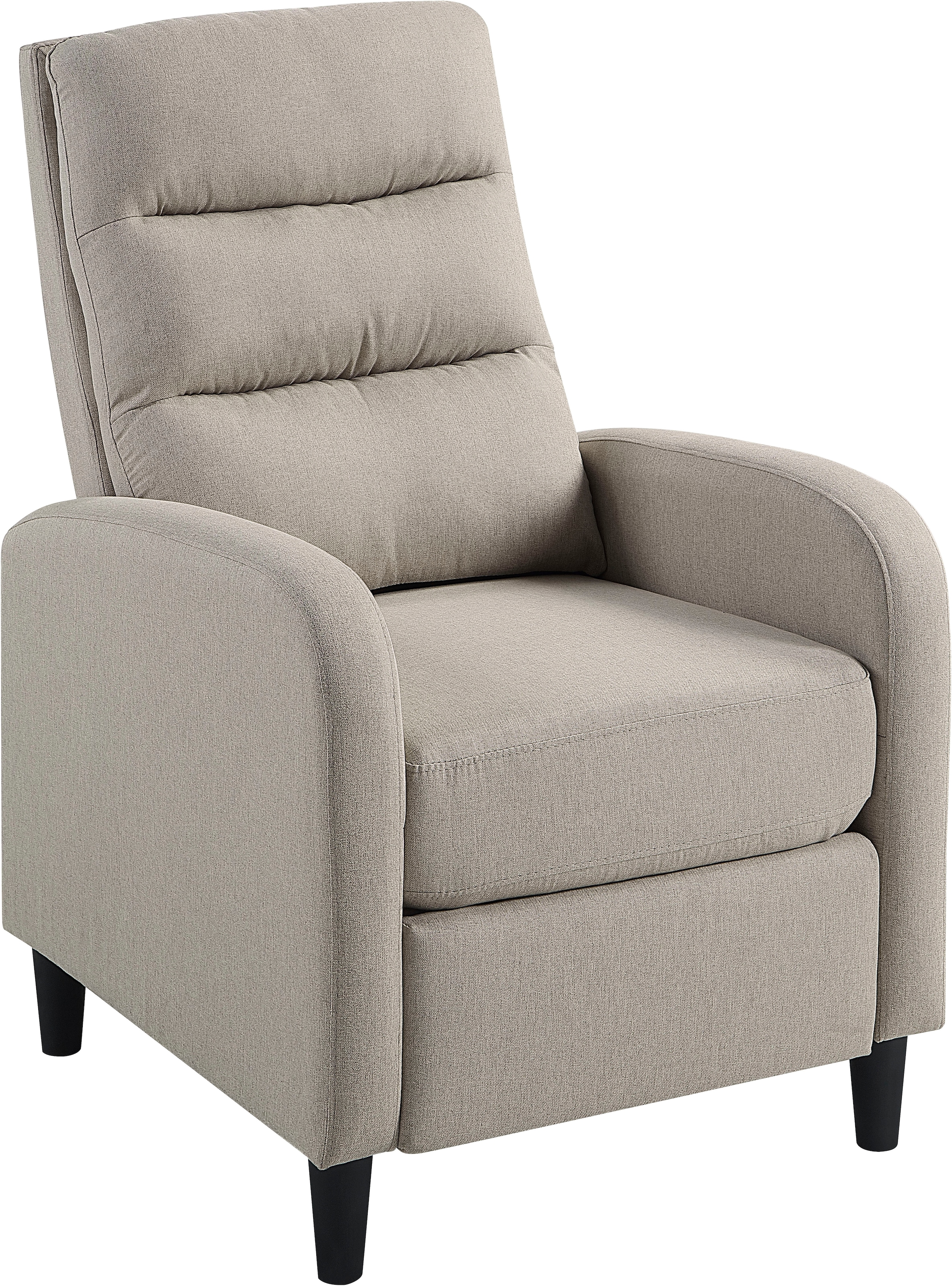 ATLANTIC home collection Relaxsessel »Tiago«, mit Körperdruck aktivierbarer Relaxfunktion, Wellenunterfederung