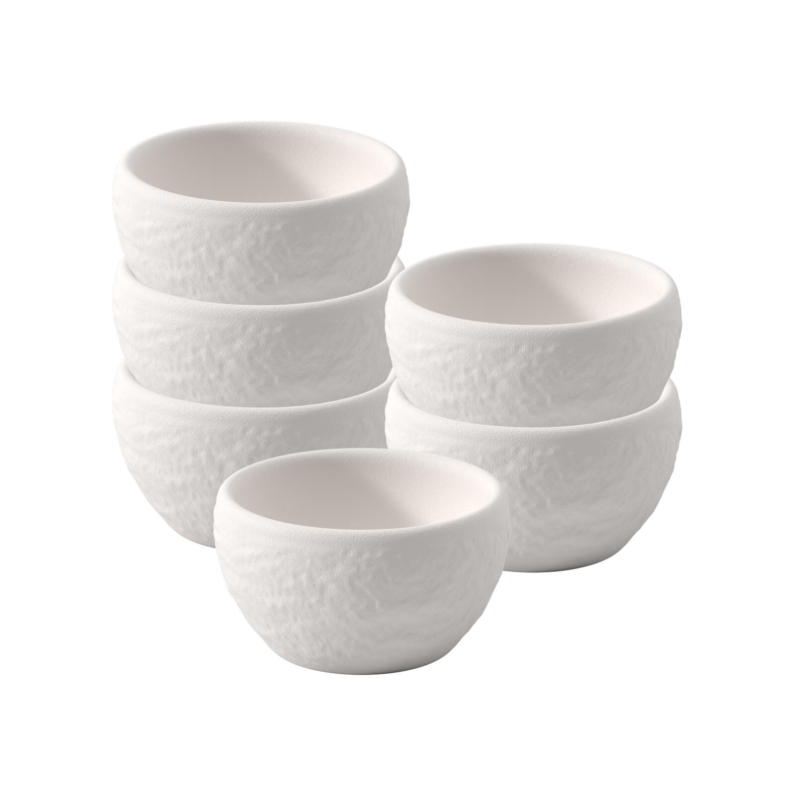 Villeroy & Boch Eierbecher »Eierbecher Manufacture Rock Blanc ø 4,8 cm 6er günstig online kaufen