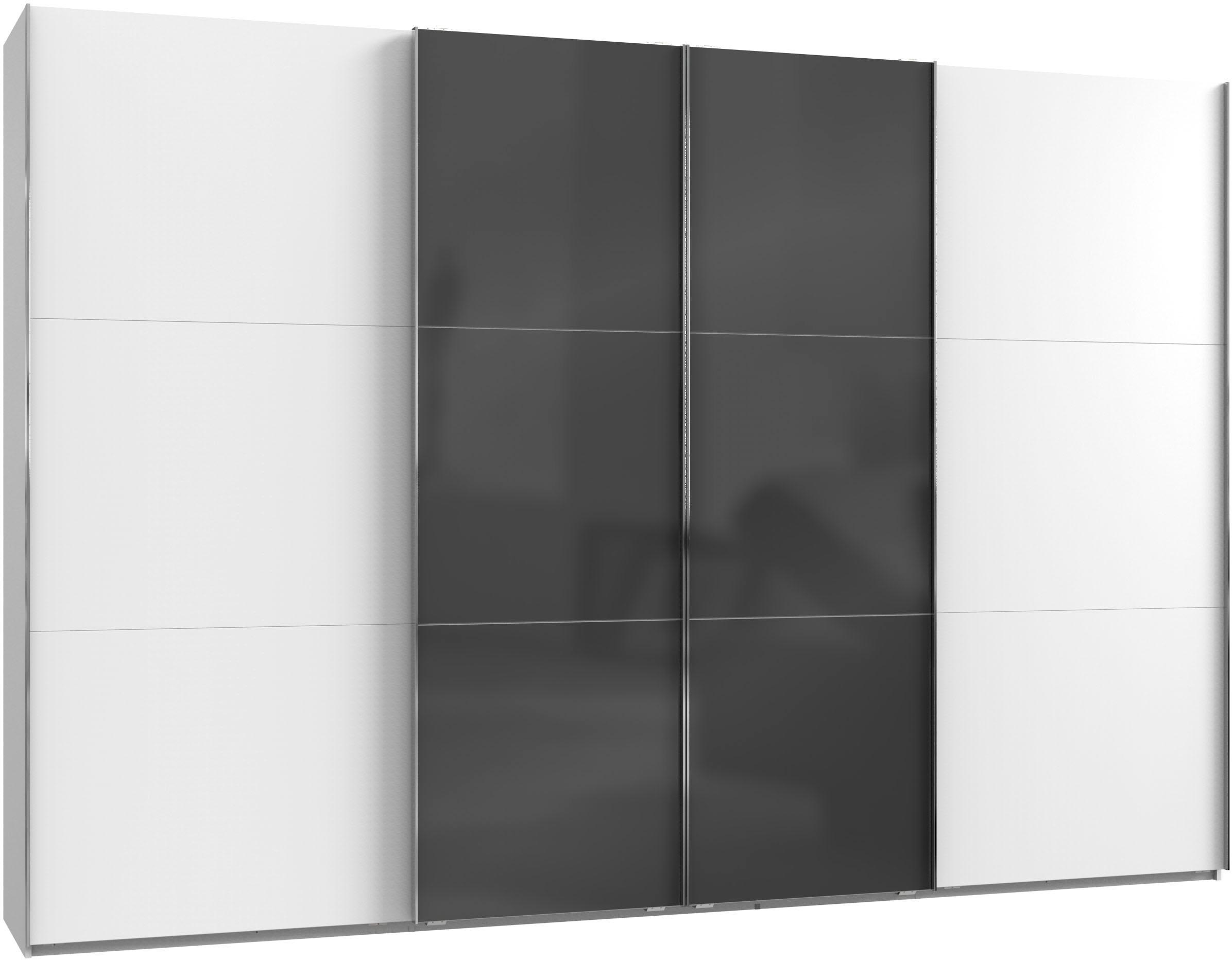 Wimex Schwebetürenschrank »Level by fresh to go«, mit Glastüren und Synchronöffnung