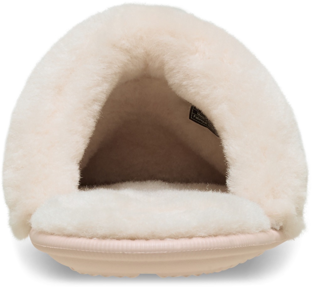 Crocs Pantoffel »Classic Fuzz Scuff«  mit gepolsterter Innensohle