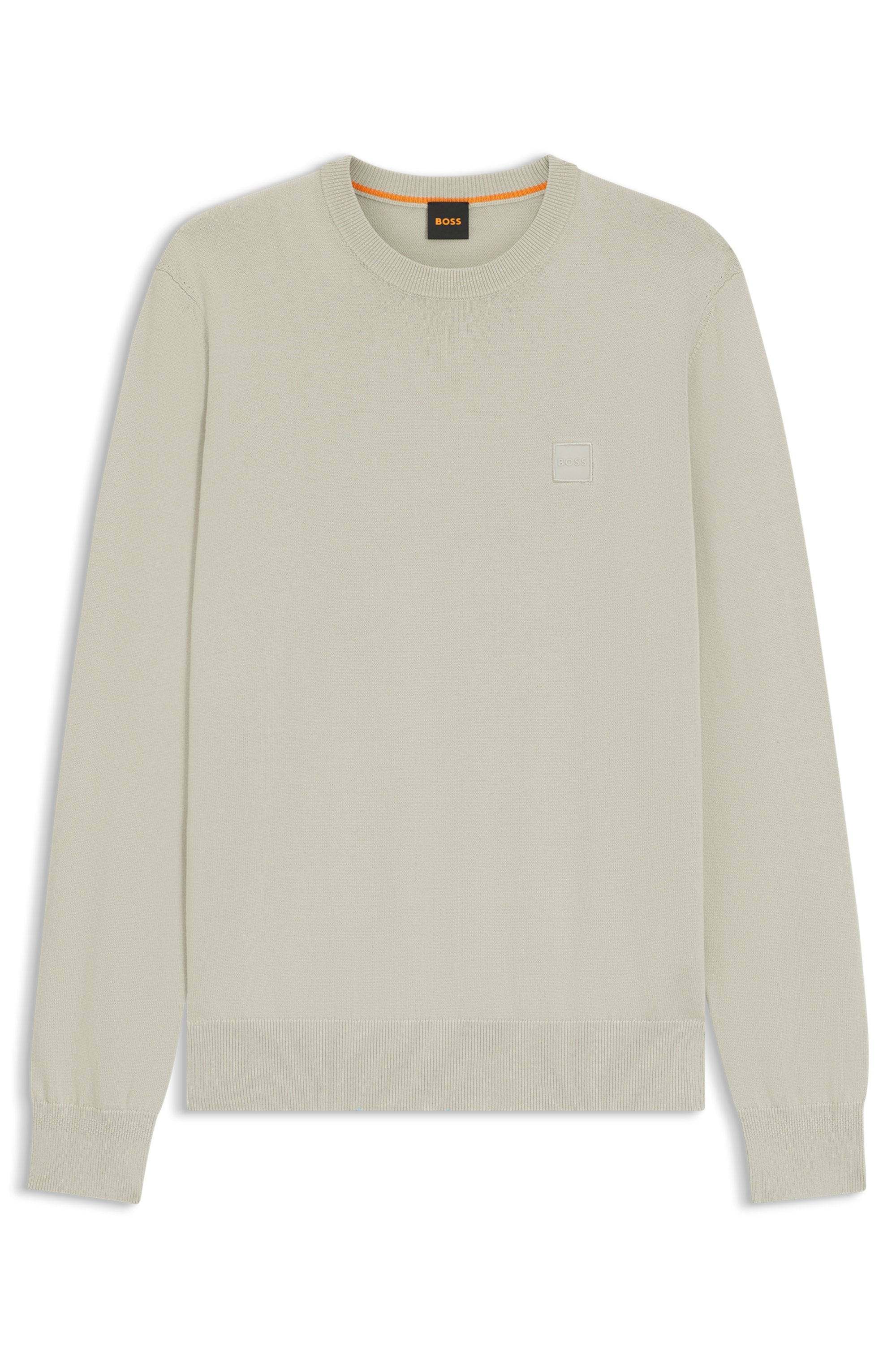 BOSS ORANGE Strickpullover »Kanovano«, mit Rundhalsausschnitt