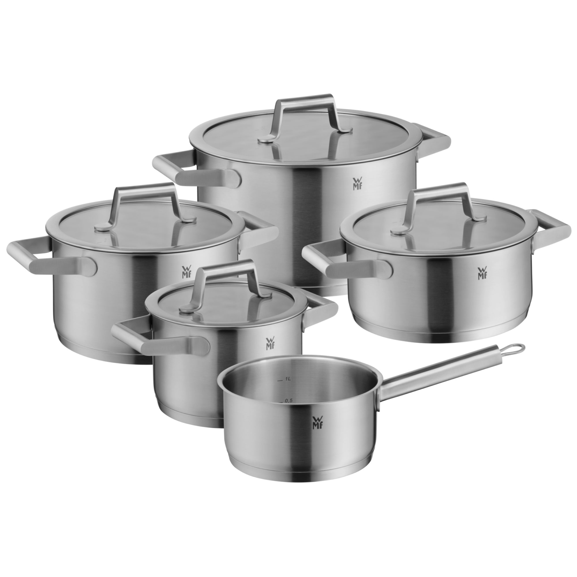 WMF Topf-Set »Comfort Line«, Cromargan® Edelstahl Rostfrei 18/10, (Set, 5 t günstig online kaufen