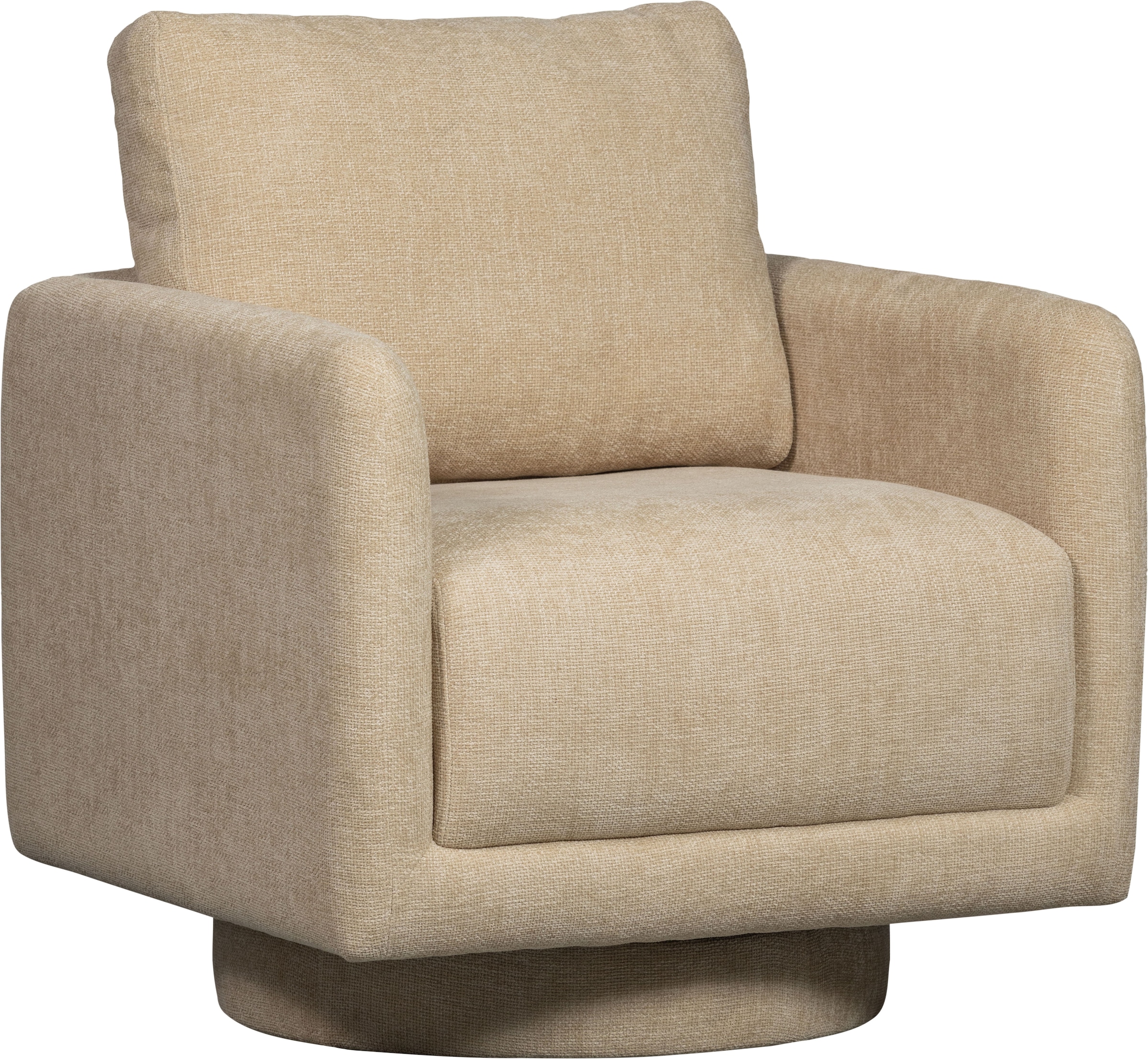 WOOOD Drehsessel »Oscar«, mit weichem Chenille-Bezug, Breite 78 cm günstig online kaufen