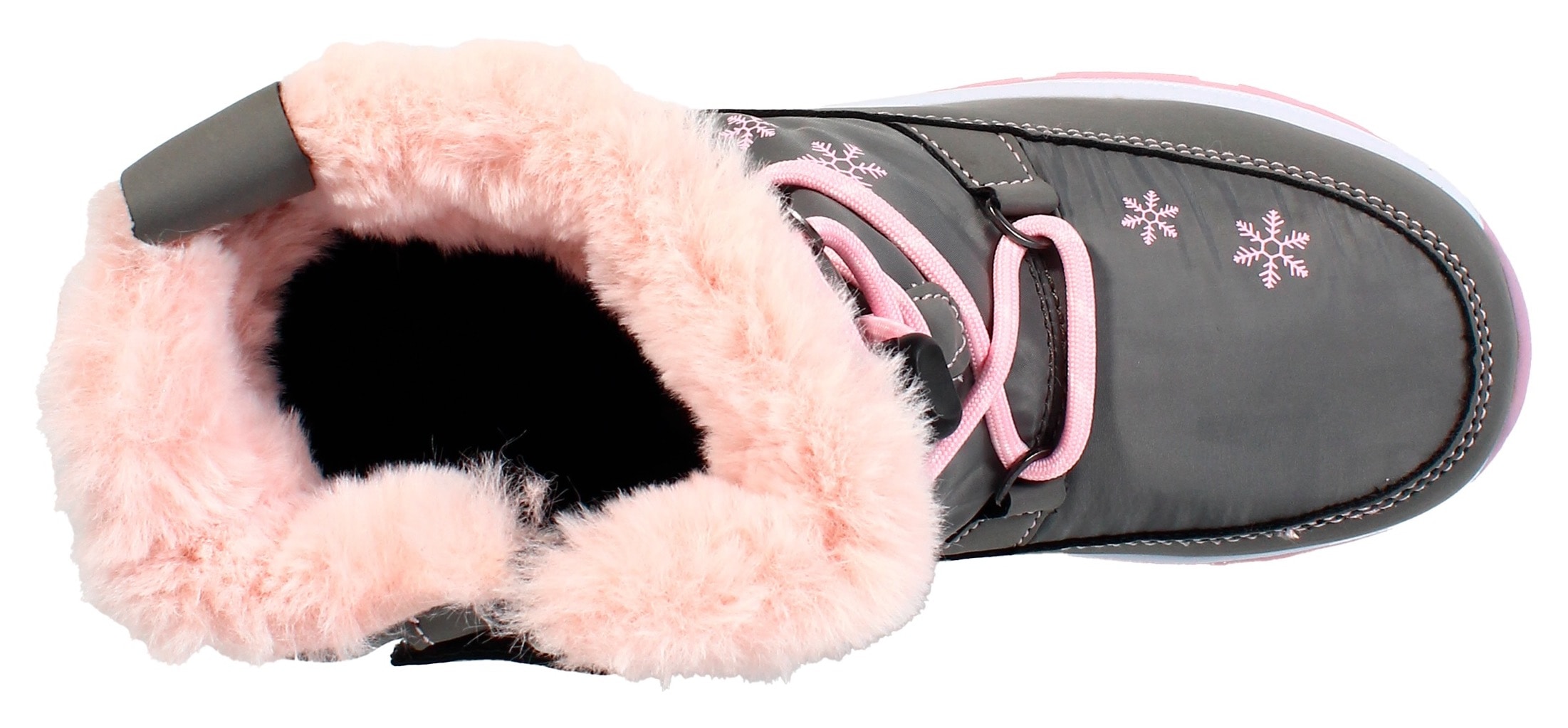 Lurchi Winterstiefel »Alby-TEX«, Sschneeboots mit Schneeflocken, Größenschablone zum Download