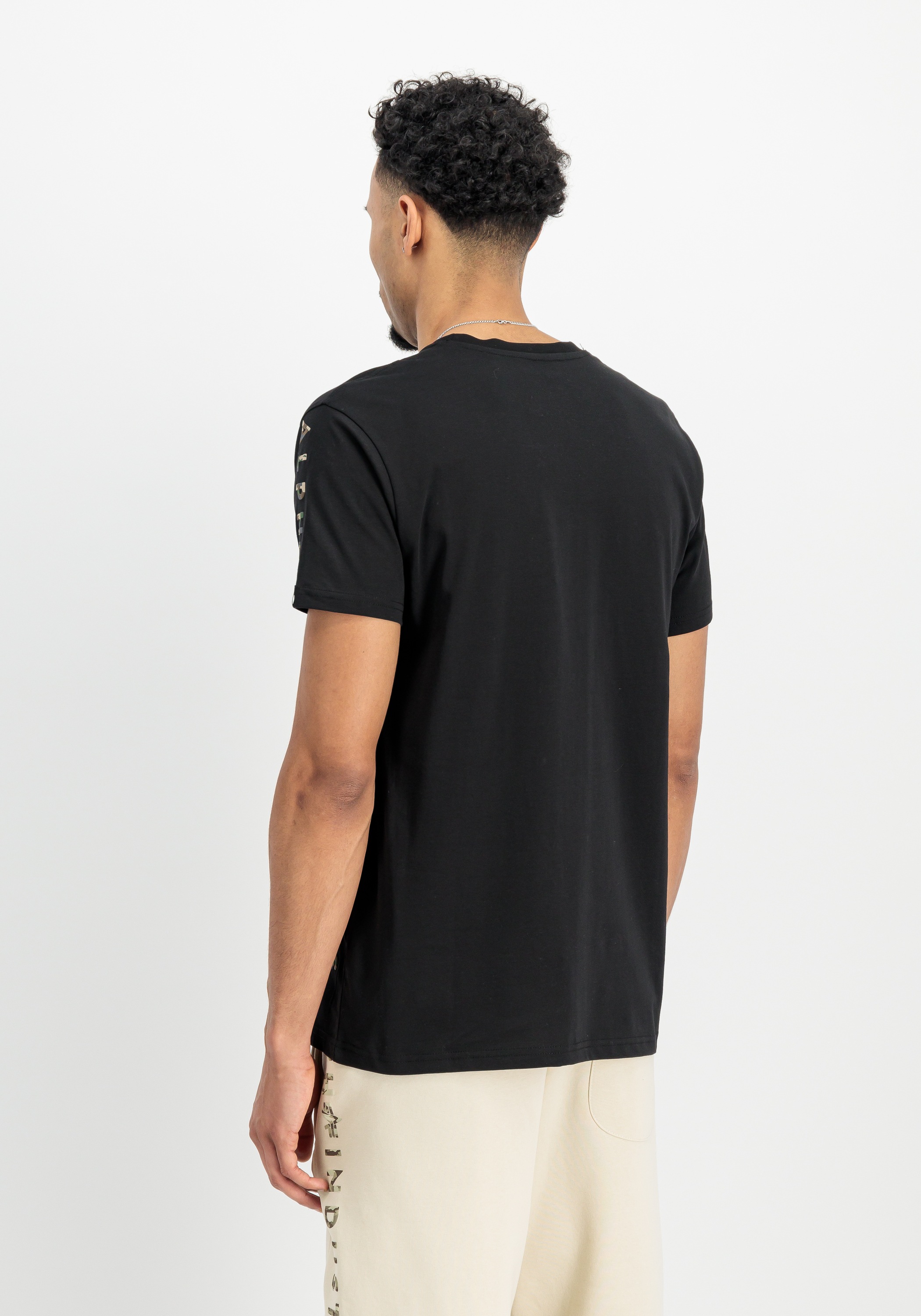 Alpha Industries T-Shirt »Alpha Industries Men - T-Shirts Camo Sleeve T«