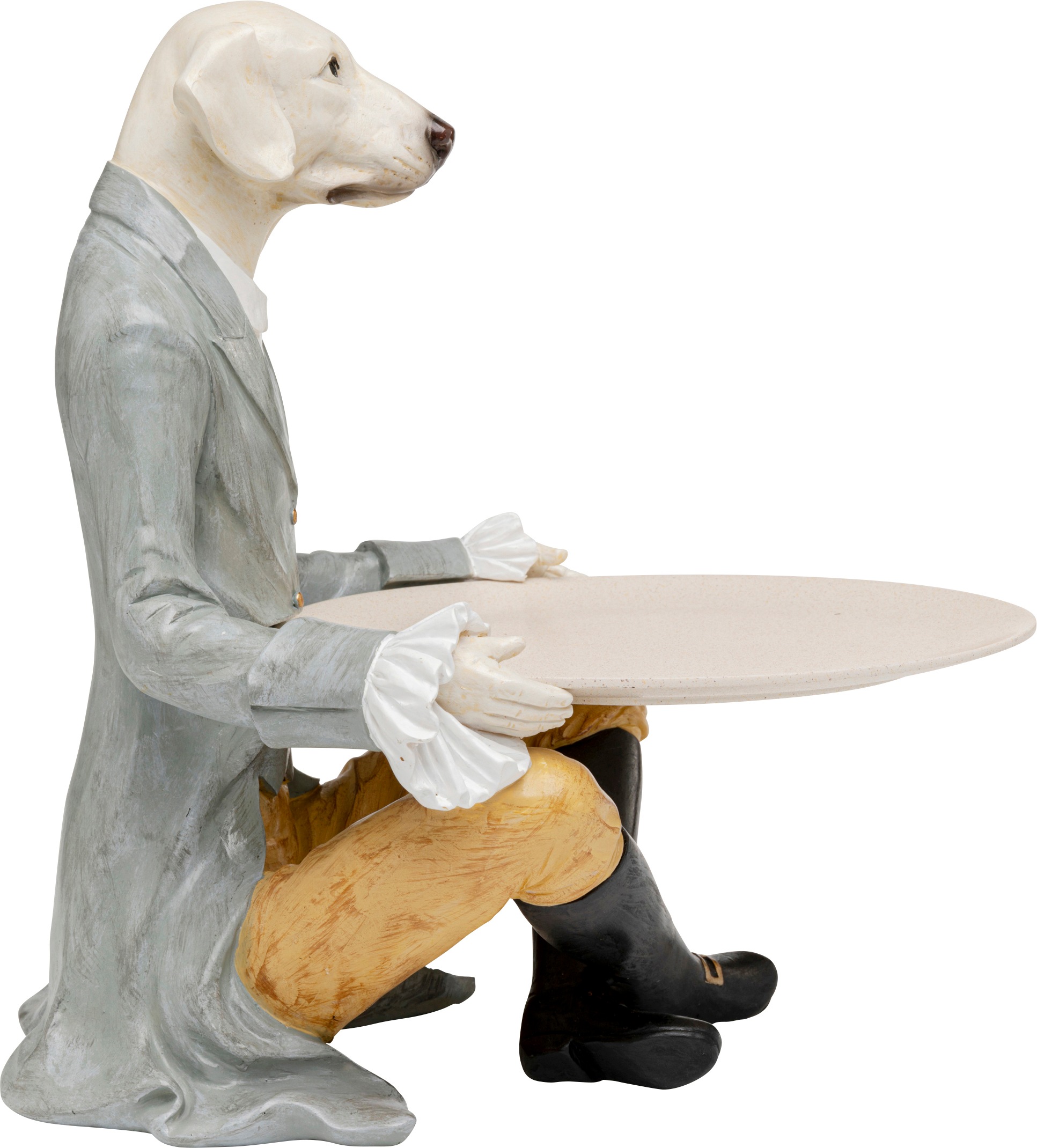 Kare Design Dekofigur »Gentleman Dog Tray« verschiedene Größen