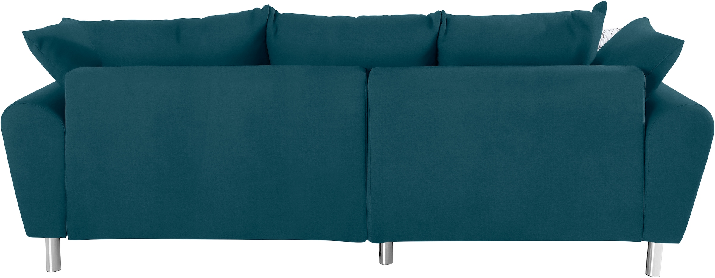 COLLECTION AB Ecksofa »Rada L-Form«, inklusive Hocker, Bettfunktion und Federkern