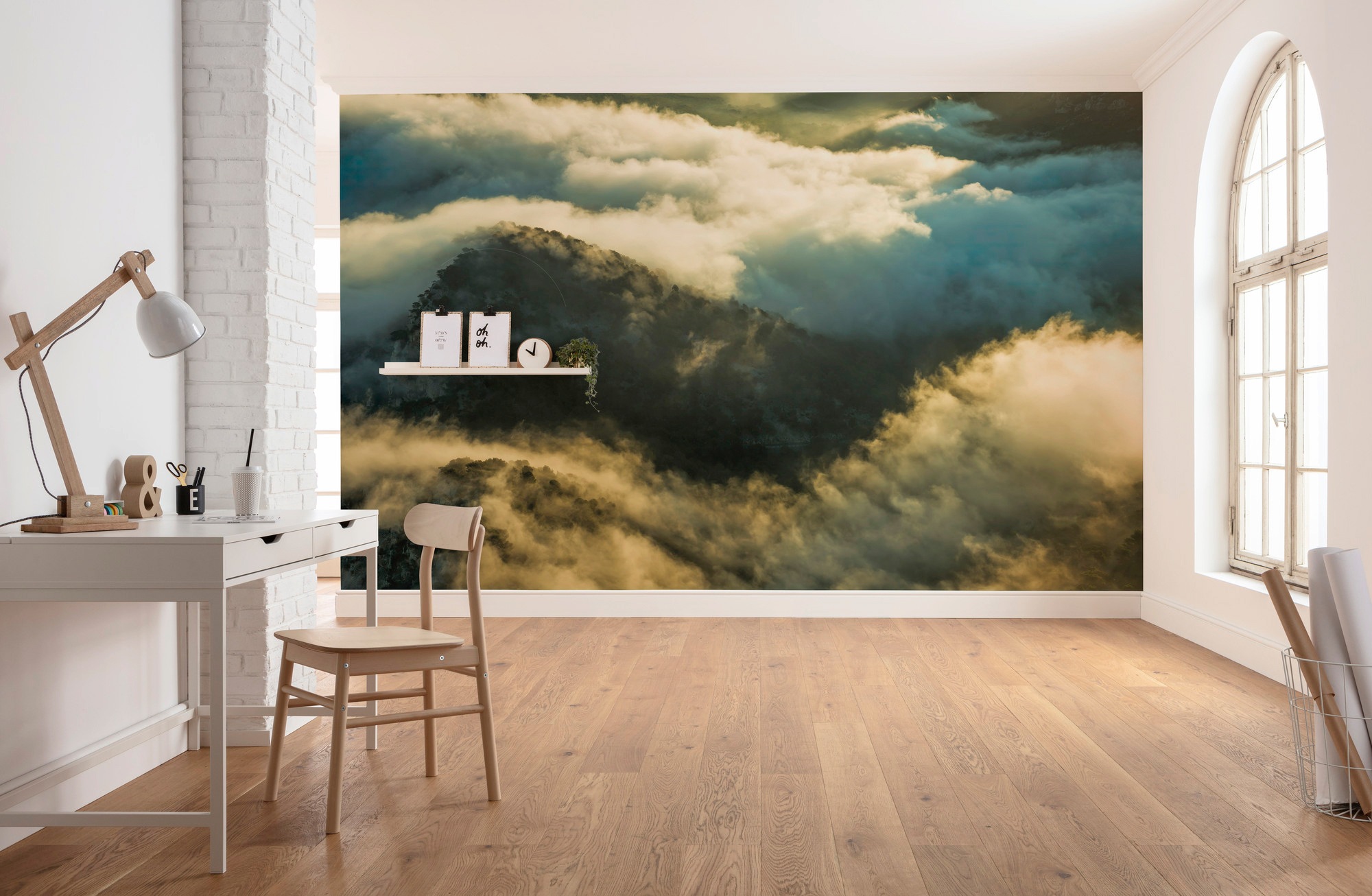 Komar Vliestapete »Digitaldruck Vlies -  Pangea - Größe 450 x 280 cm« bedruckt glatt Wohnzimmer, Schlafzimmer