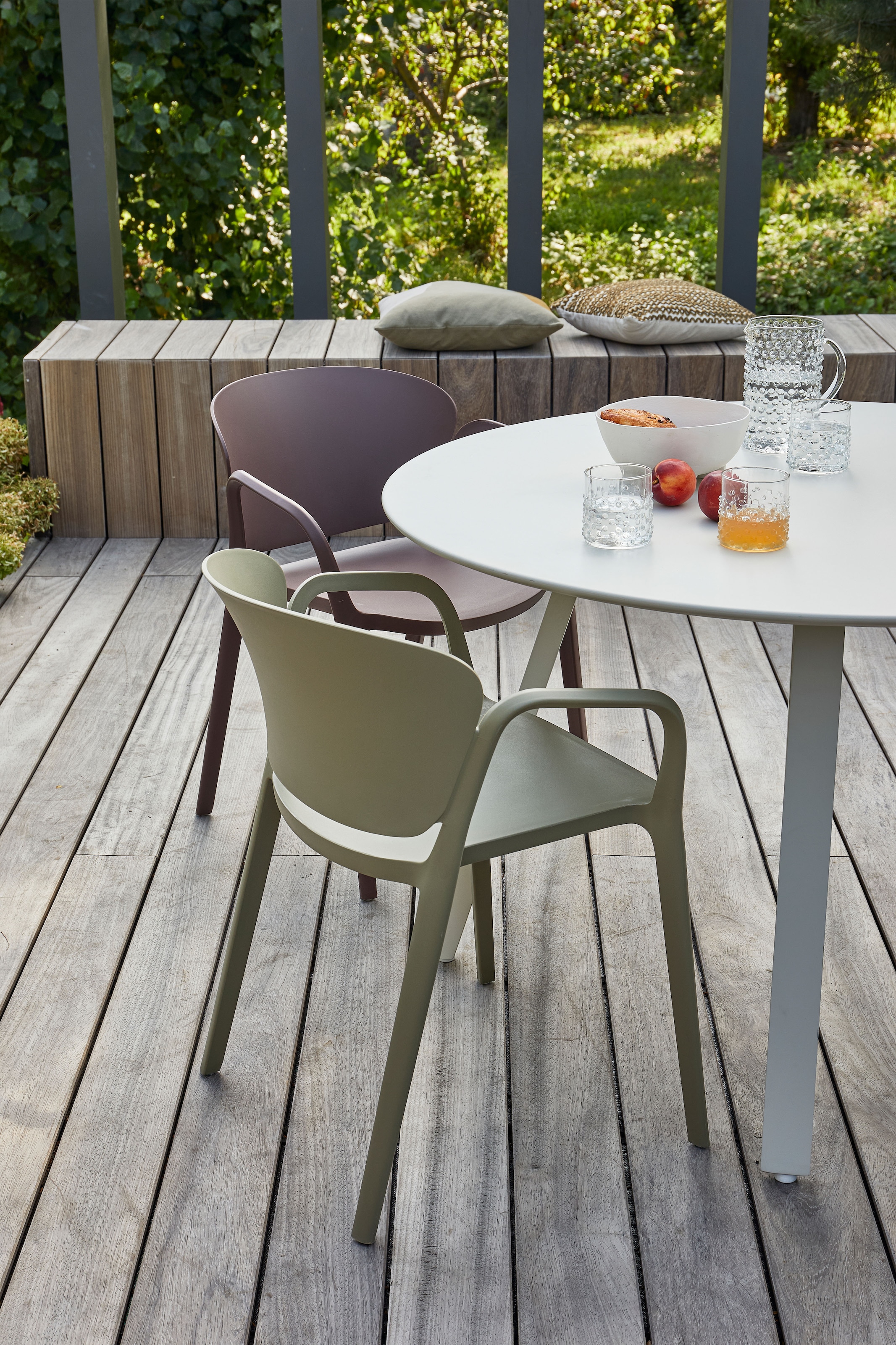 WOOOD Gartentisch »Auke Tisch Esstisch Durchmesser 120 cm«