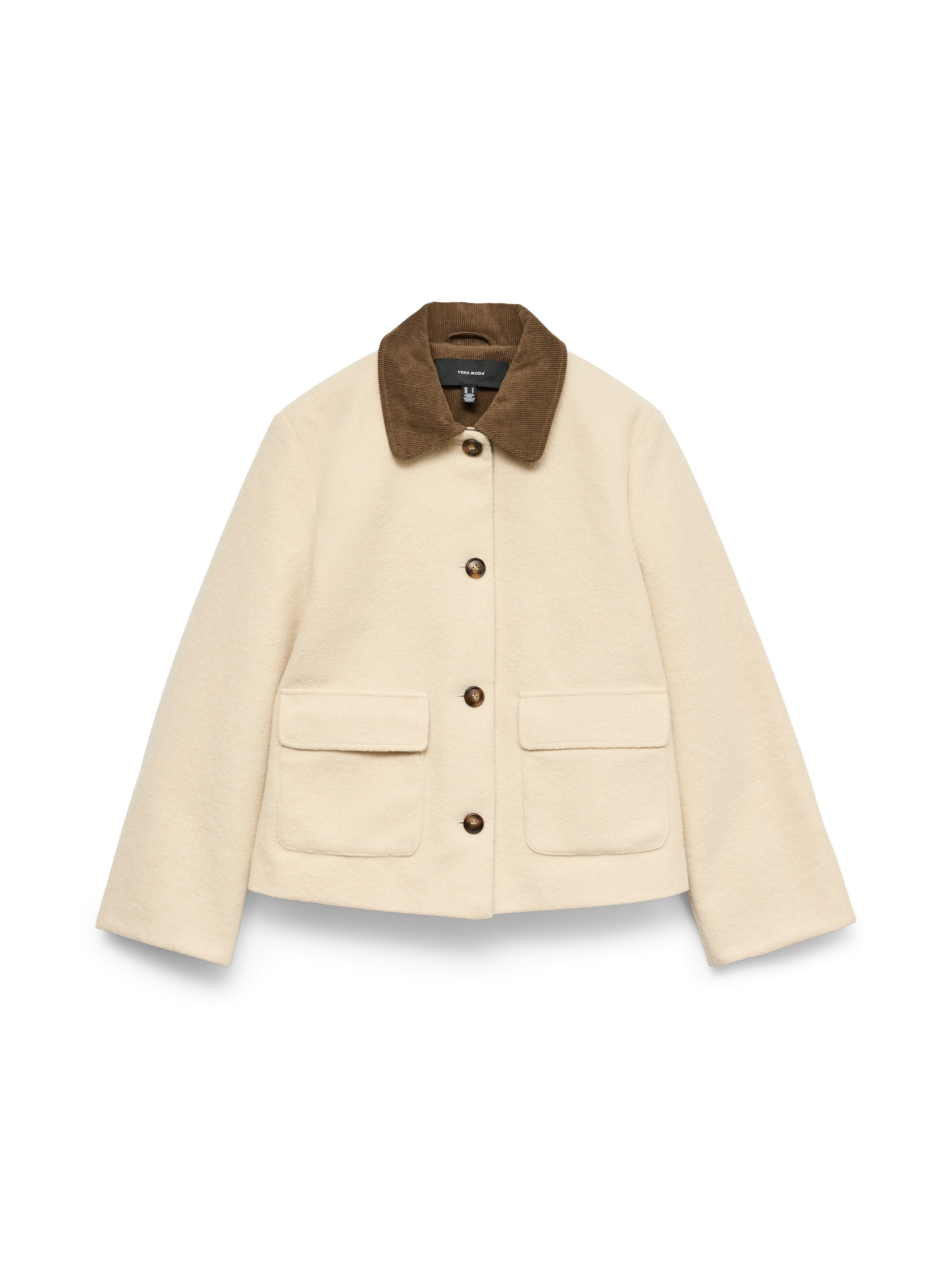 Vero Moda Kurzjacke »VMFLORENCE SHORT JACKET BOO« mit Knopfleiste