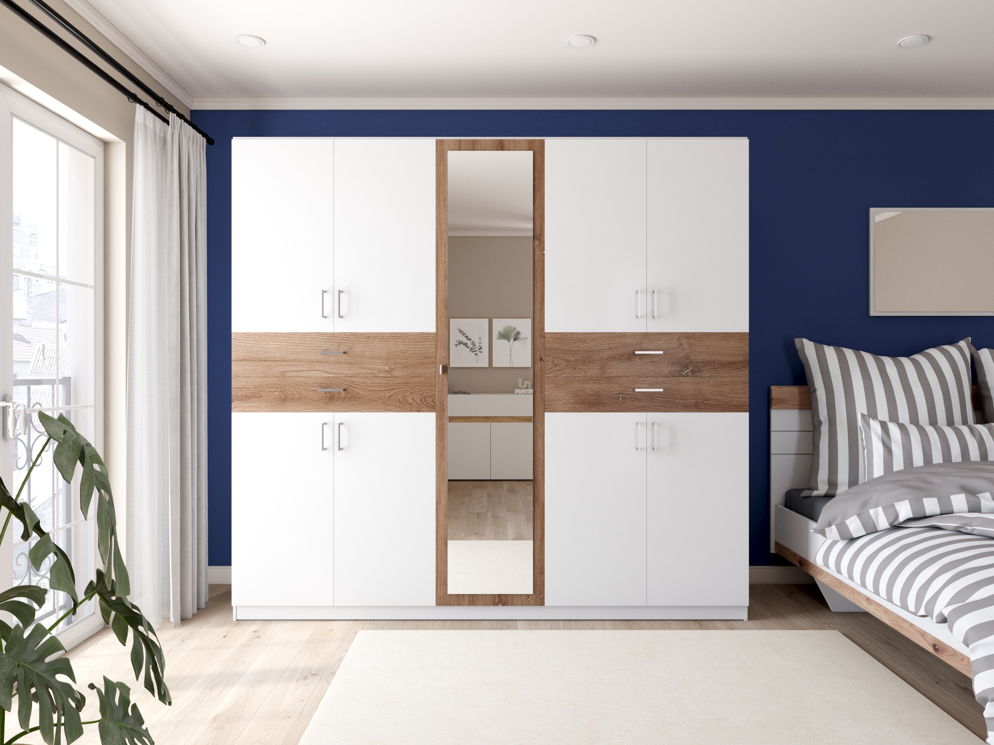 OTTO home Wendebettwäsche »Greta« 2 tlg. Bettwäsche mit Streifen in verschiedenen Qualitäten, ab 135x200 cm