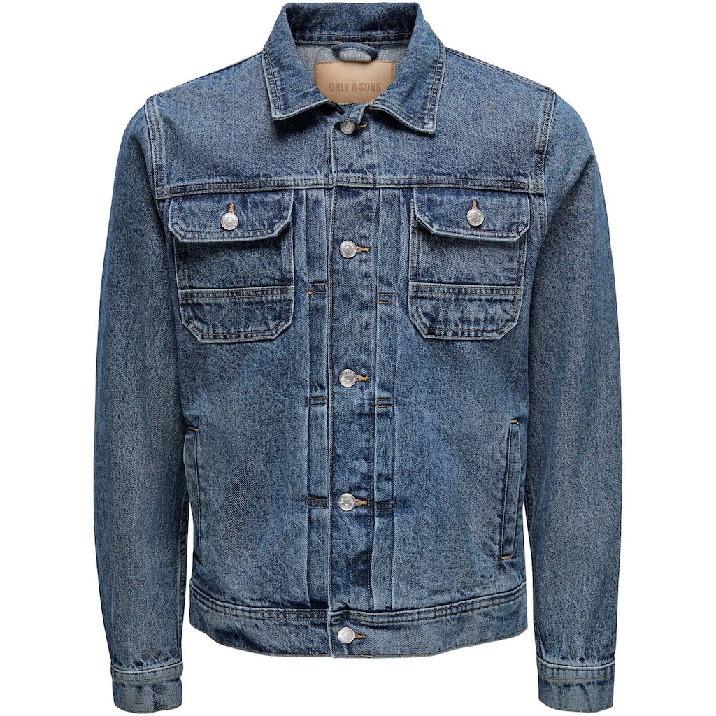 ONLY & SONS Jeansjacke »ONSDUKE M. BLUE 3518 JACKET«