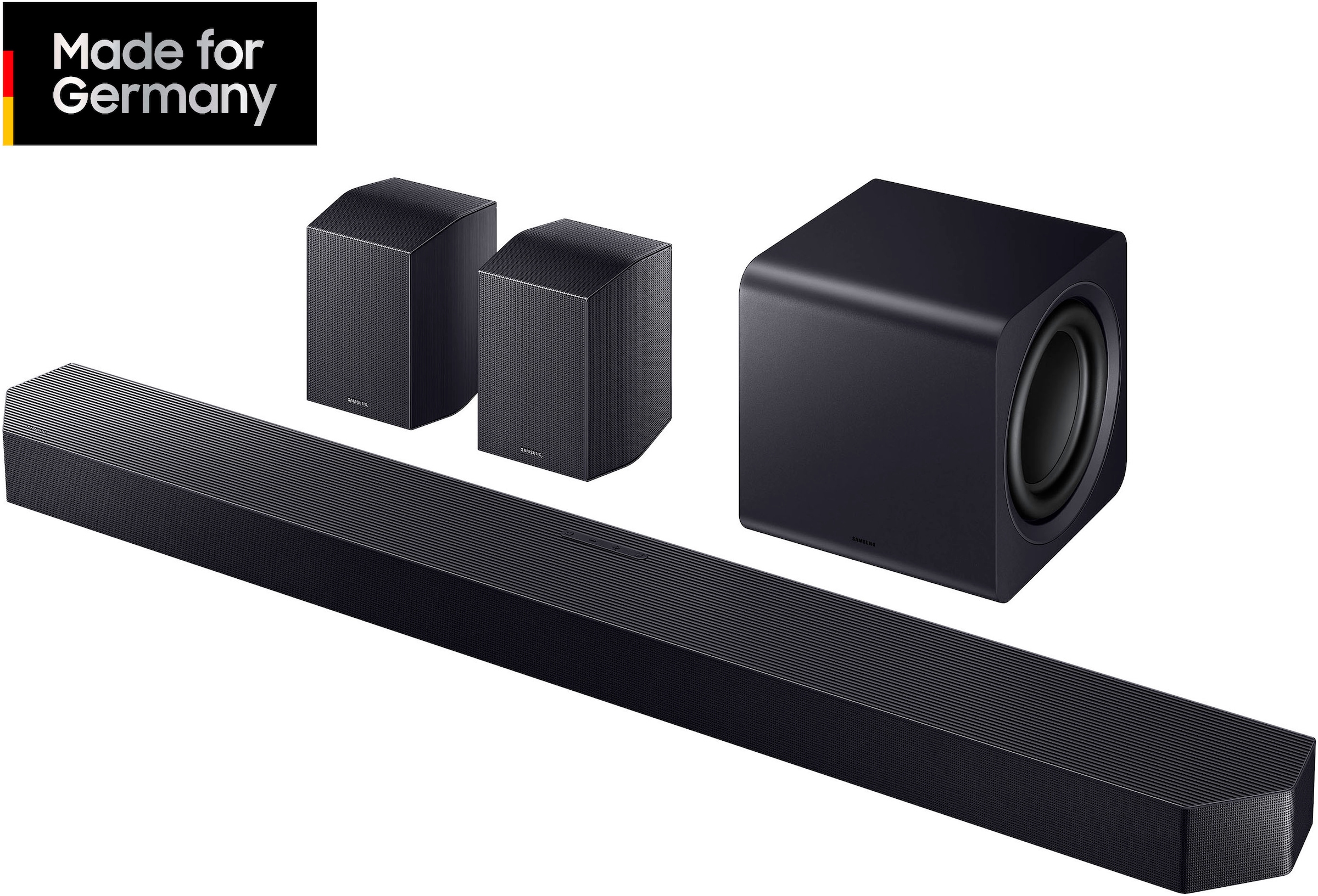 Samsung Soundbar »HW-Q995GF Q-Soundbar«, 11.1.4-Kanal Subwoofer & Rücklautsprecher, Kabellos Dolby Atmos, DTS:X