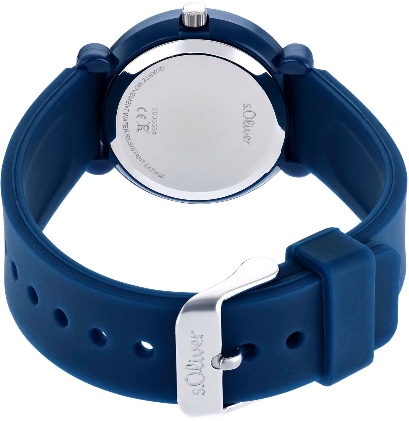 s.Oliver Quarzuhr »2036534«, Armbanduhr, Kinderuhr, Fußball, ideal auch als Geschenk