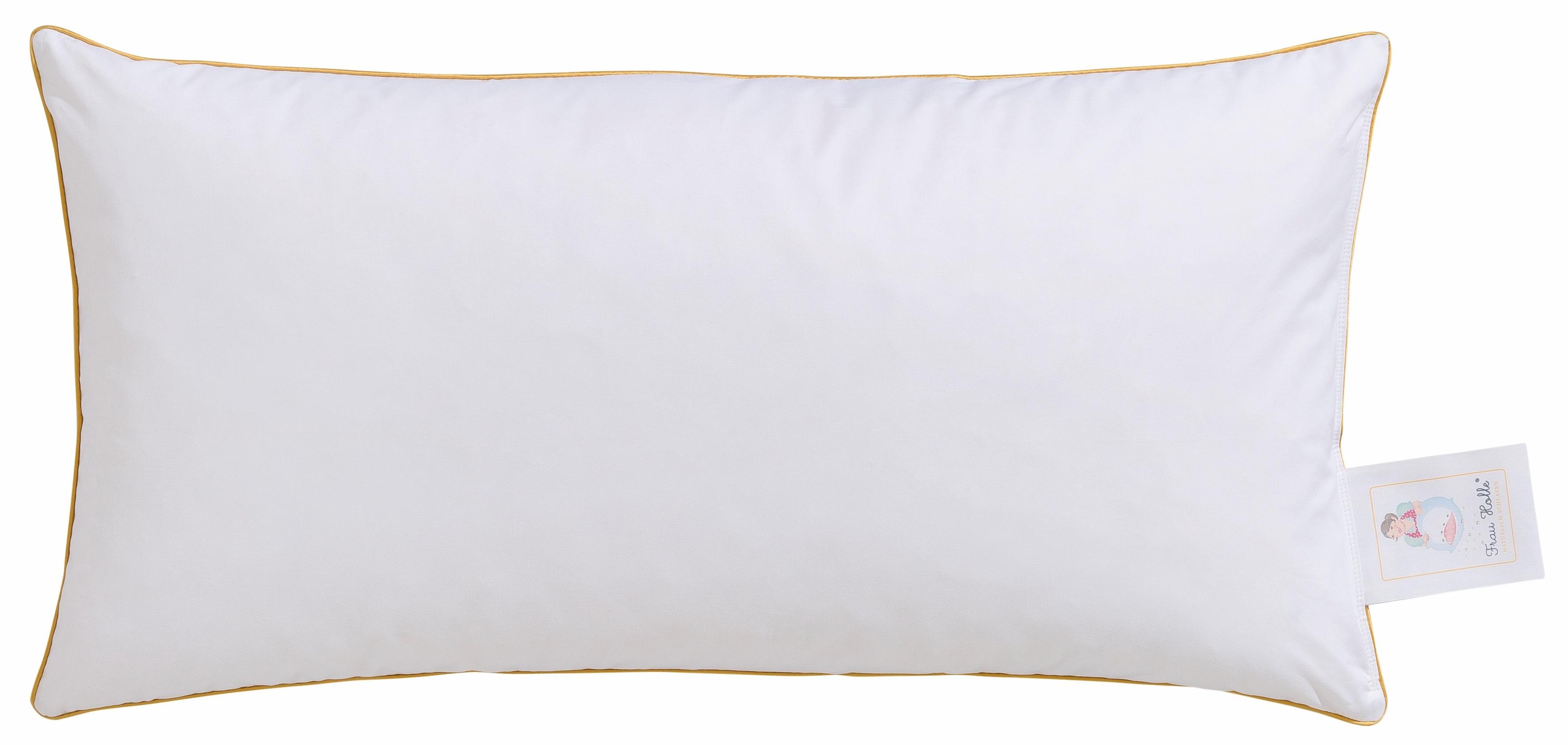Federkissen FRAU HOLLE "Frau Holle", weiß, B:40cm L:80cm