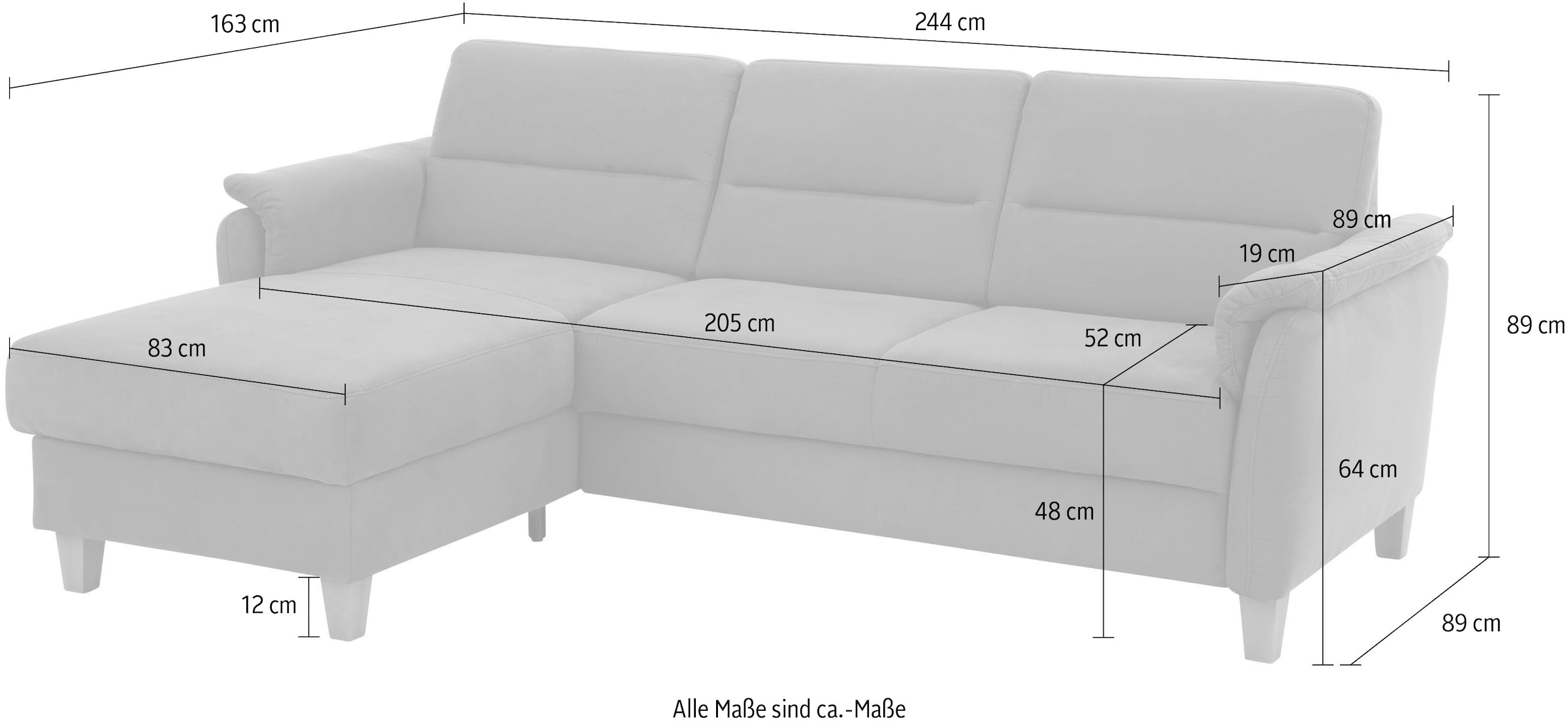 Home affaire Ecksofa