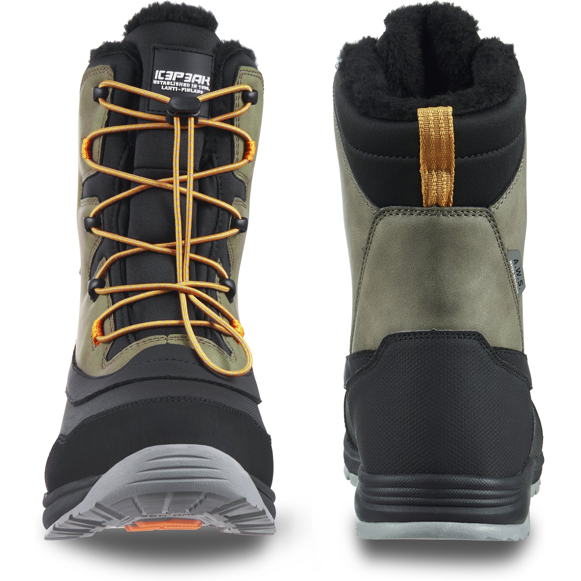 Icepeak Winterboots »ALMONT MR«, Winterschuhe, Snowboots, Winterstiefel, wasserdicht, gefüttert