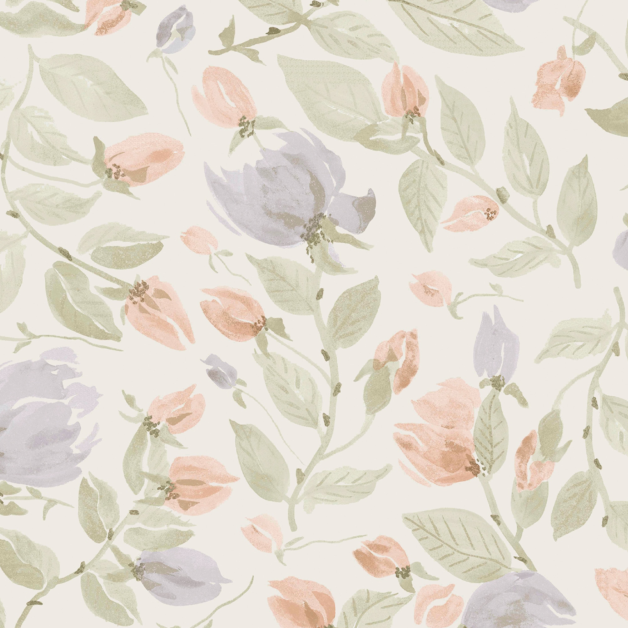LAURA ASHLEY Vliestapete »Orisia Peony« neutral glatt 10mx52cm (ca. 5m2)