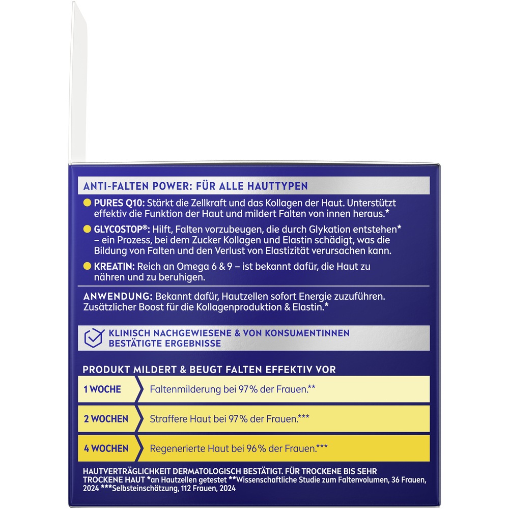 Nivea Nachtcreme »Q10 Anti-Falten Power Nachtpflege«