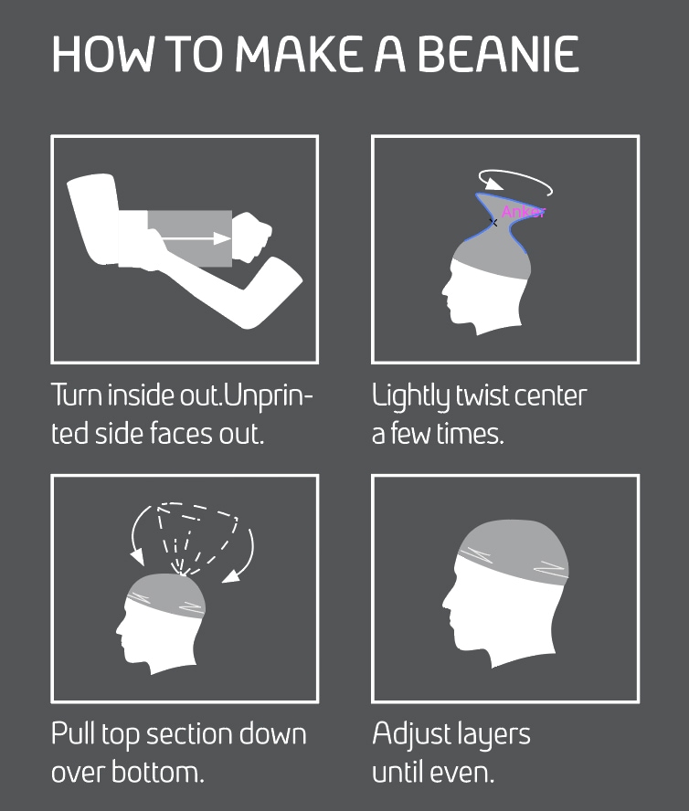 chillouts Loop »Polar Tube« atmungsaktiv und schnelltrocknend, in vielen Designs erhältlich