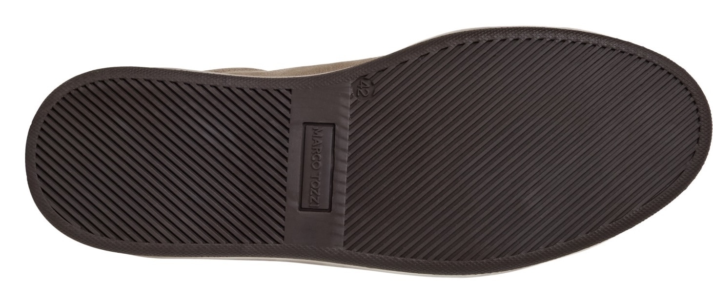 MARCO TOZZI by GMK Sneaker, Freizeitschuh, Halbschuh, Schnürschuh mit Kontrastbesatz