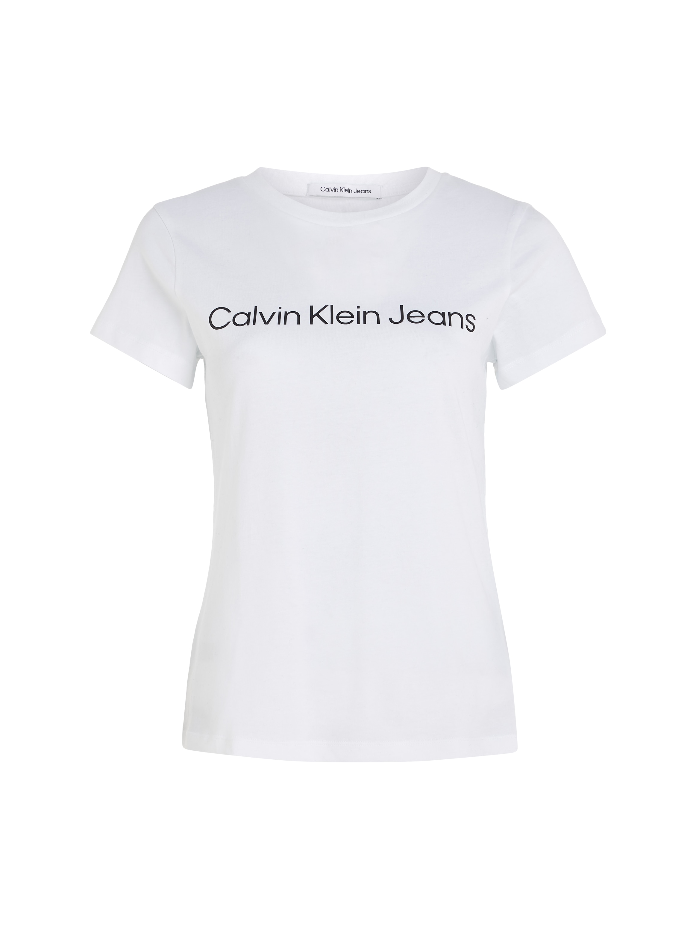 Calvin Klein Jeans T-Shirt »CORE INSTIT LOGO SLIM FIT TEE«, mit CK-Logoschriftzug