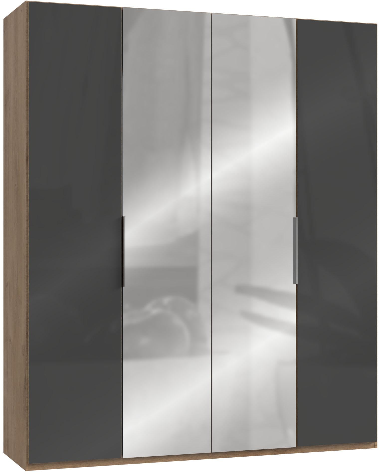 Wimex Kleiderschrank "Level by fresh to go", mit Glas- und Spiegeltüren günstig online kaufen