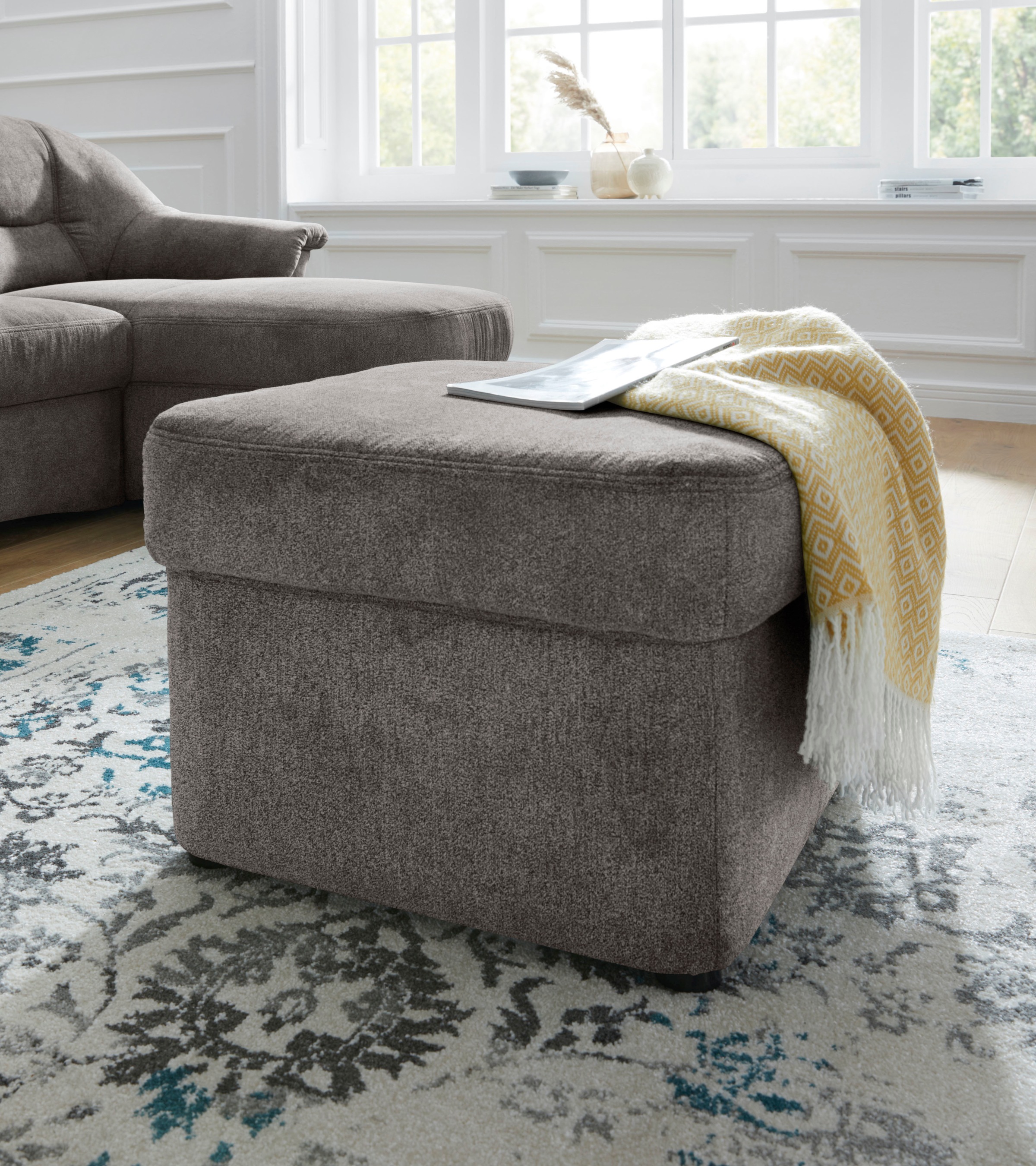 DOMO collection Polsterhocker »Sarafina«