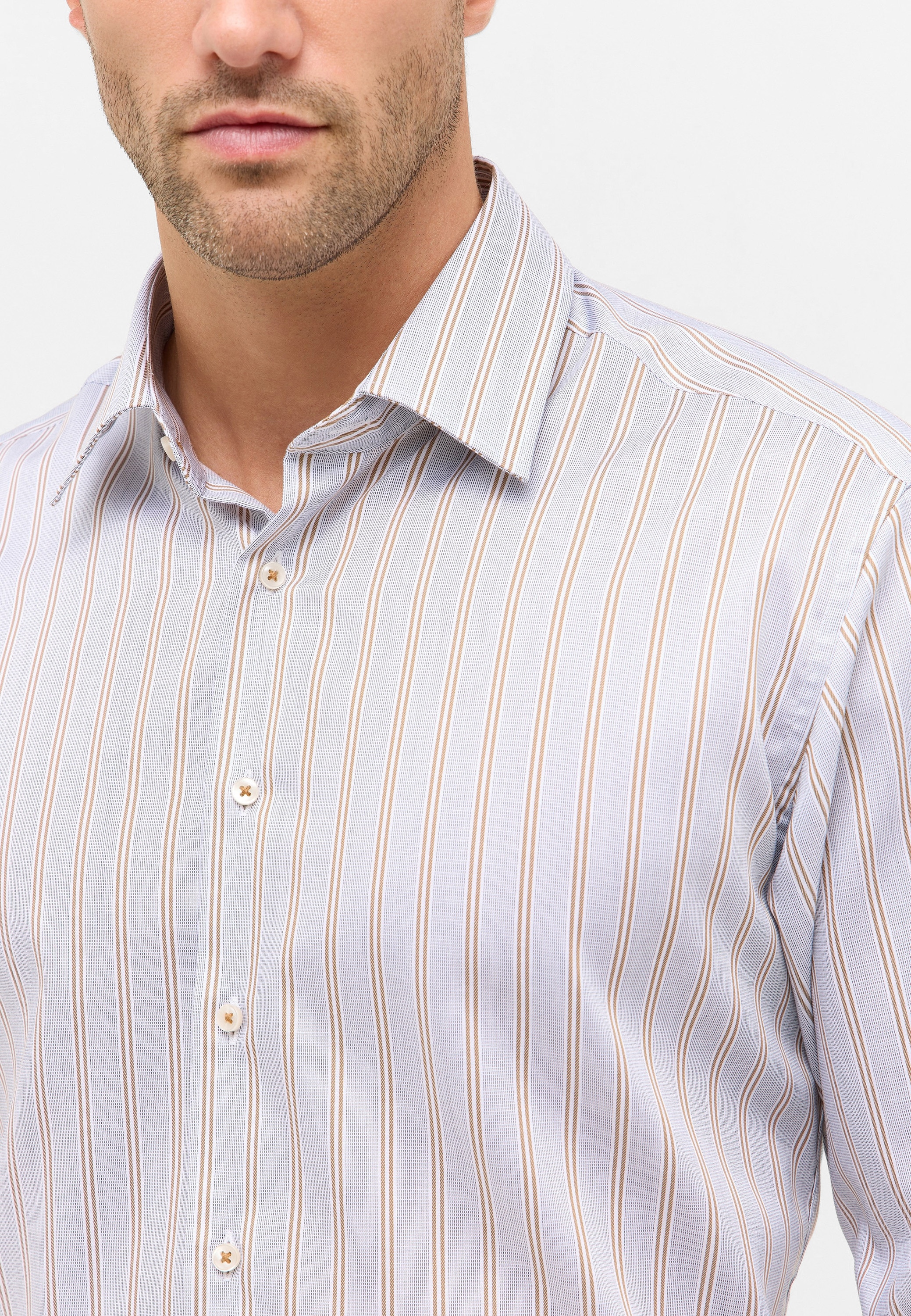 Eterna Langarmhemd »MODERN FIT« NON IRON (bügelfrei)