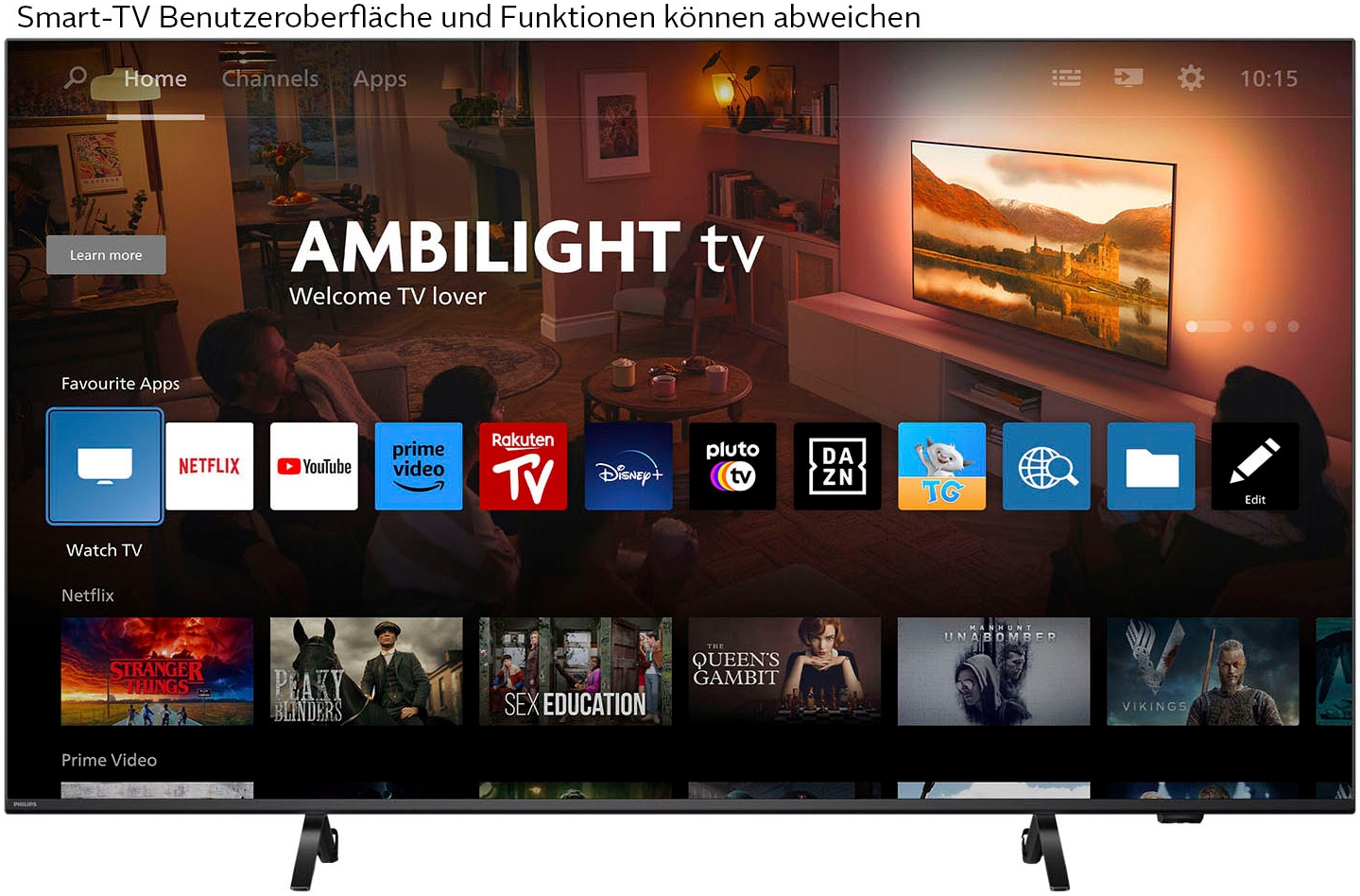 Philips Mini-LED-Fernseher »75PML9009/12«, 4K Ultra HD, Smart-TV