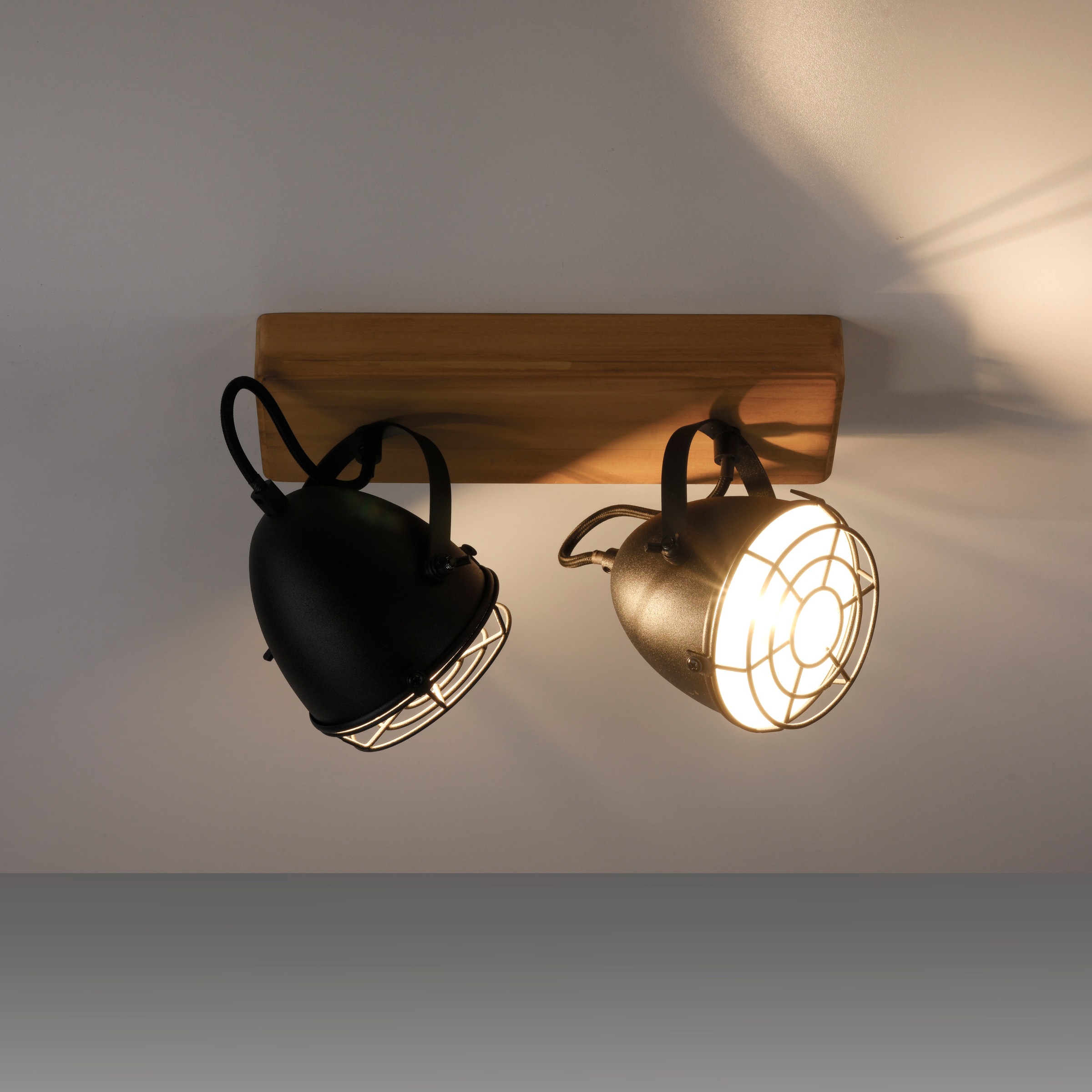JUST LIGHT Deckenleuchte »BEETLE«, 2 flammig, Leuchtmittel E14   ohne Leuch günstig online kaufen