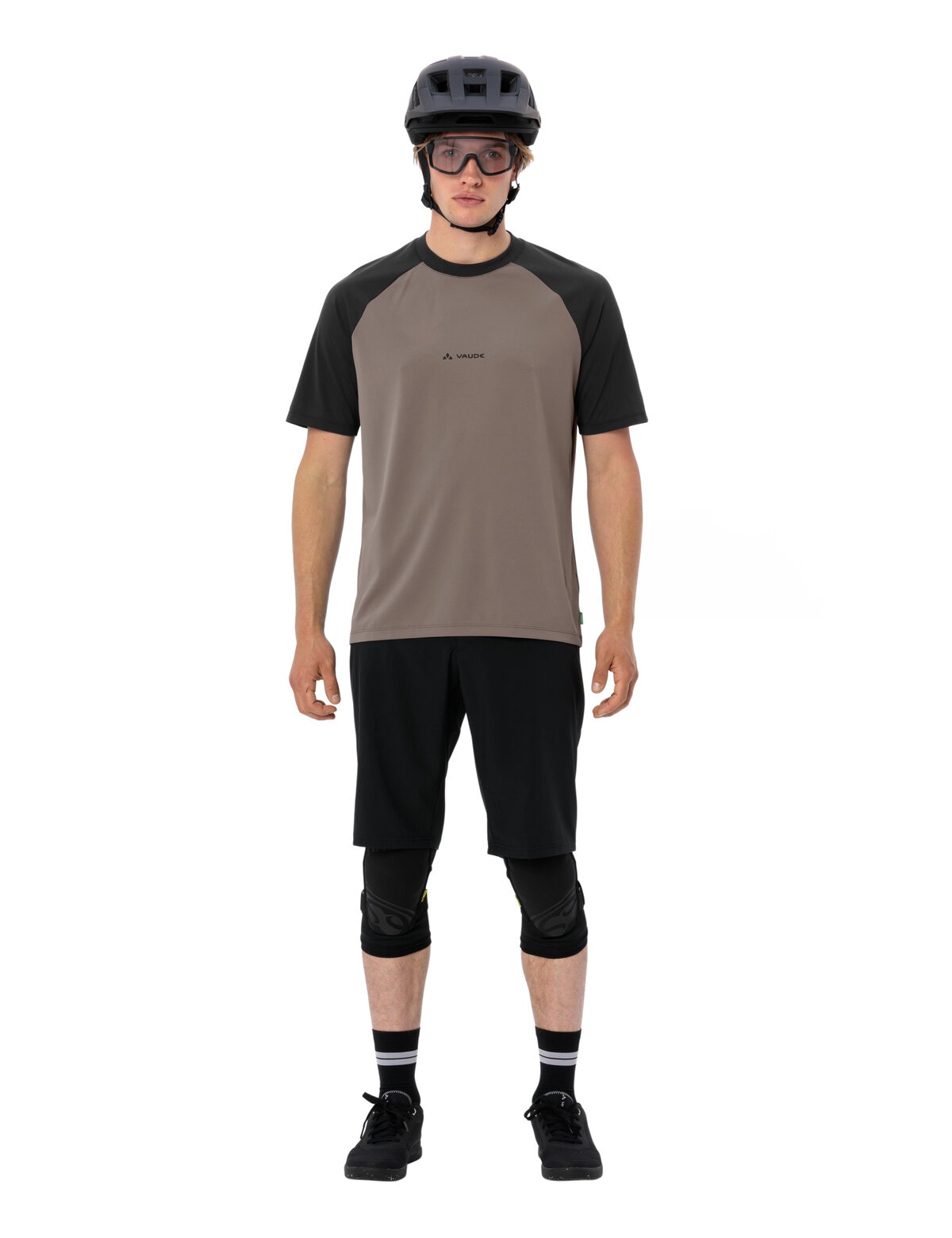 VAUDE Radtrikot »Men's Loamer Shirt« für Erwachsene, mit Rundhalsausschnitt, aus Polyester