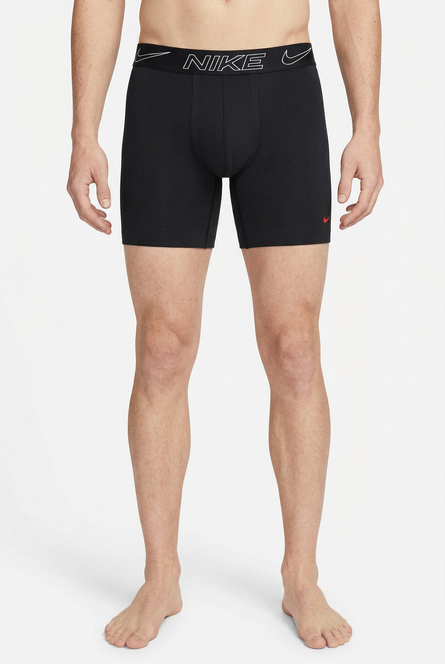 NIKE Underwear Boxershorts »BOXER BRIEF 2PK« mit Logo-Elastikbund