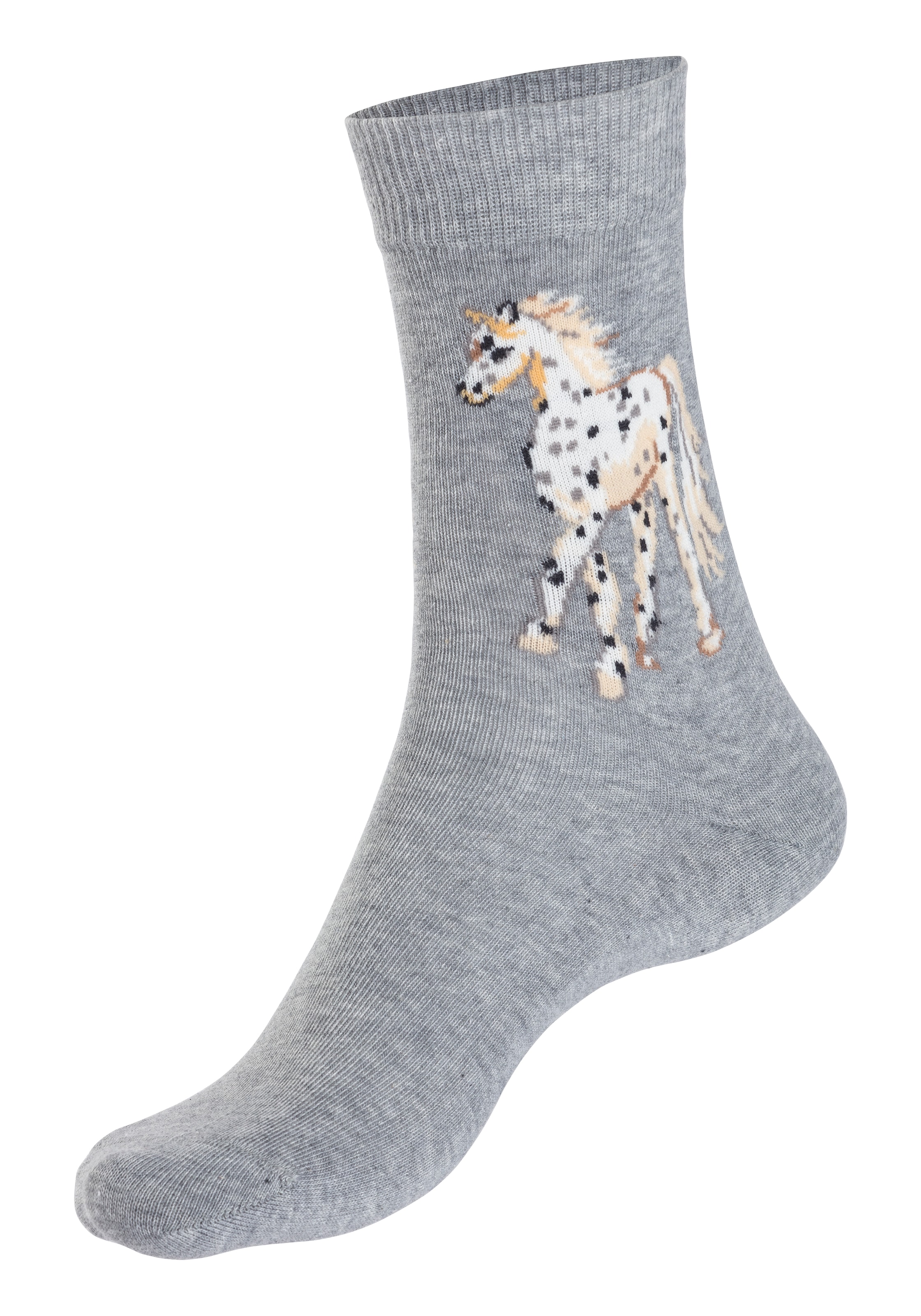 H.I.S Socken, online unterschiedlichen Pferdemotiven Mit Paar), (5 kaufen