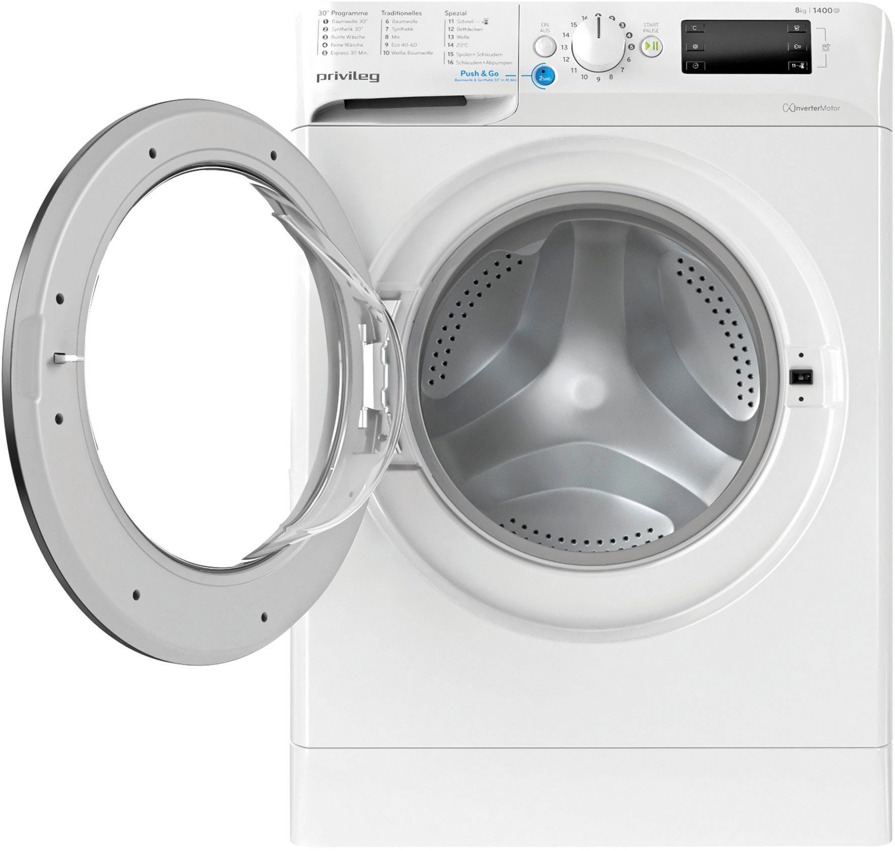 Privileg Waschmaschine, 8 873 online N, X U/min kaufen 1400 kg, PWF