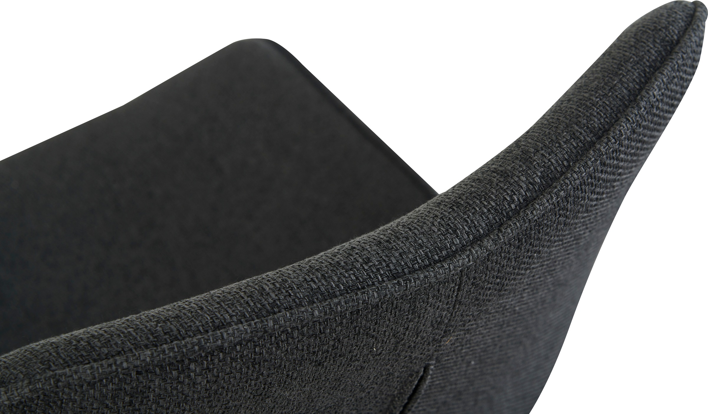 Home affaire Drehstuhl »INUVIK, 2er Set, mit Metallgestell in matt schwarz« (Set) 2 Stk.in verschiedenen Farben, Belsatbarkeit pro Stuhl 120 kg