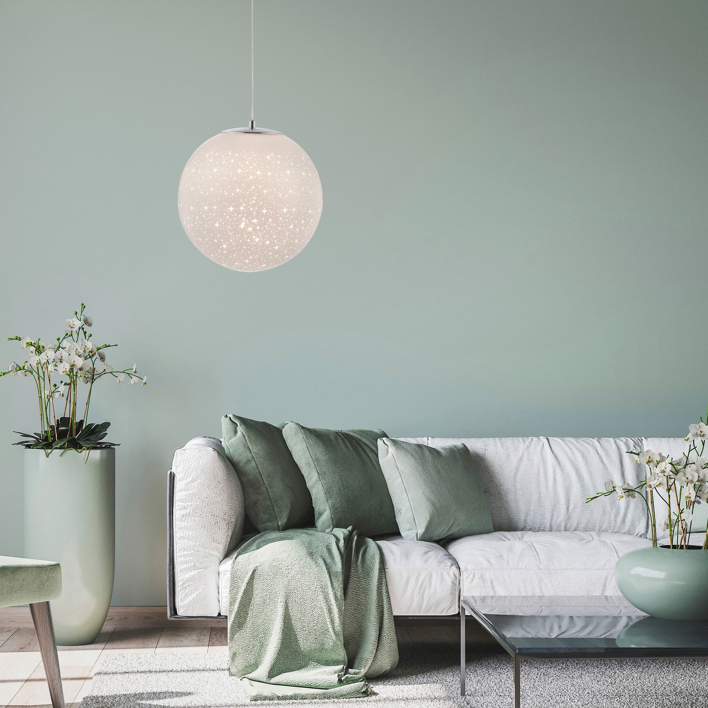 Paul Neuhaus Pendelleuchte »BOLO«, 1 flammig, Leuchtmittel LED-Board   LED günstig online kaufen