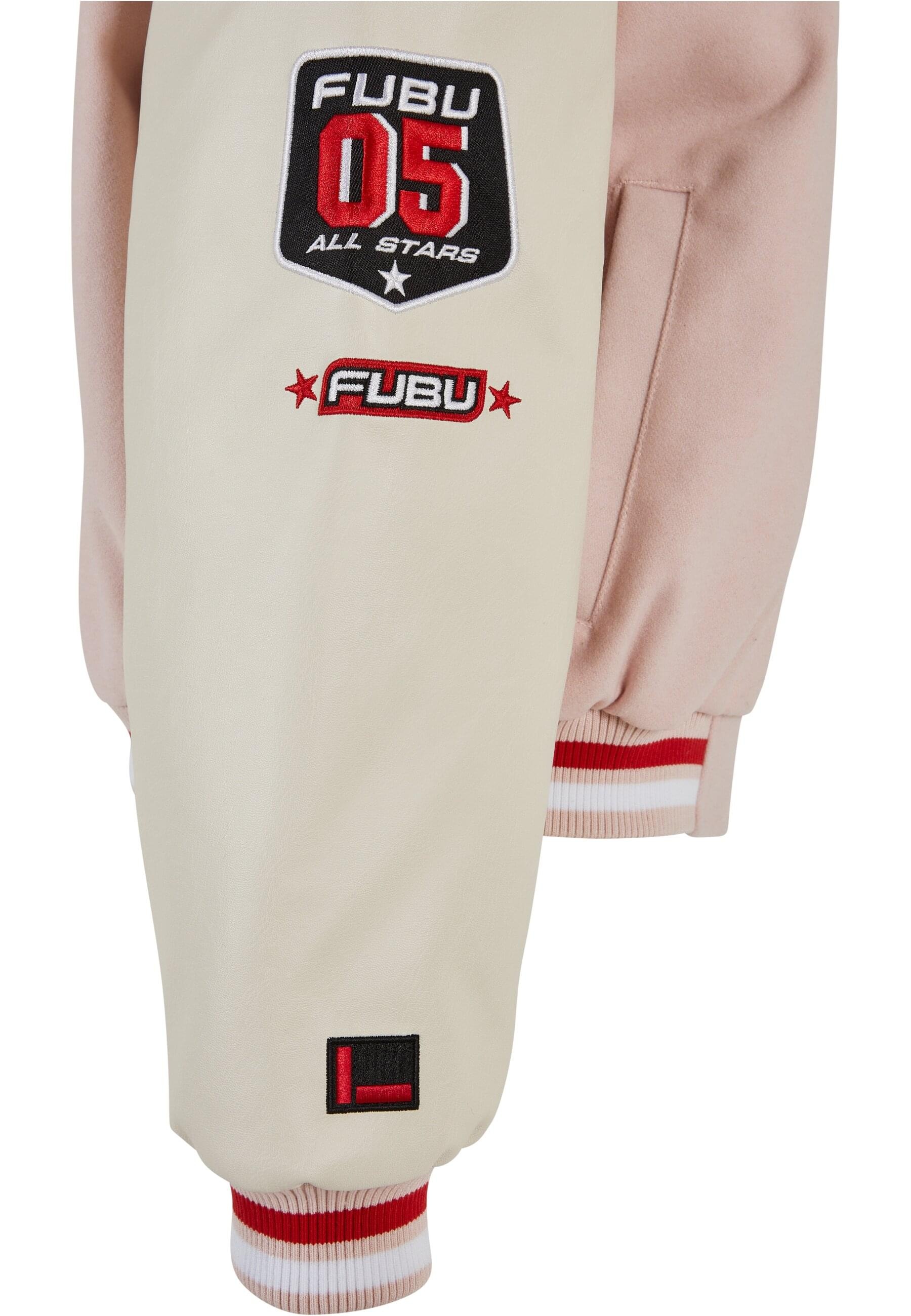 Fubu Anorak »Fubu Damen FW231-017-2 FUBU College Varsity Jacket« 1 Stk. tlg. ohne Kapuze
